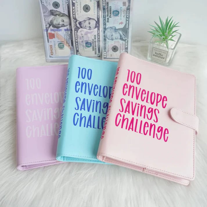 💞 ✉️100 Envelope Challenge Binder | Easy And fun Way To Save $5050