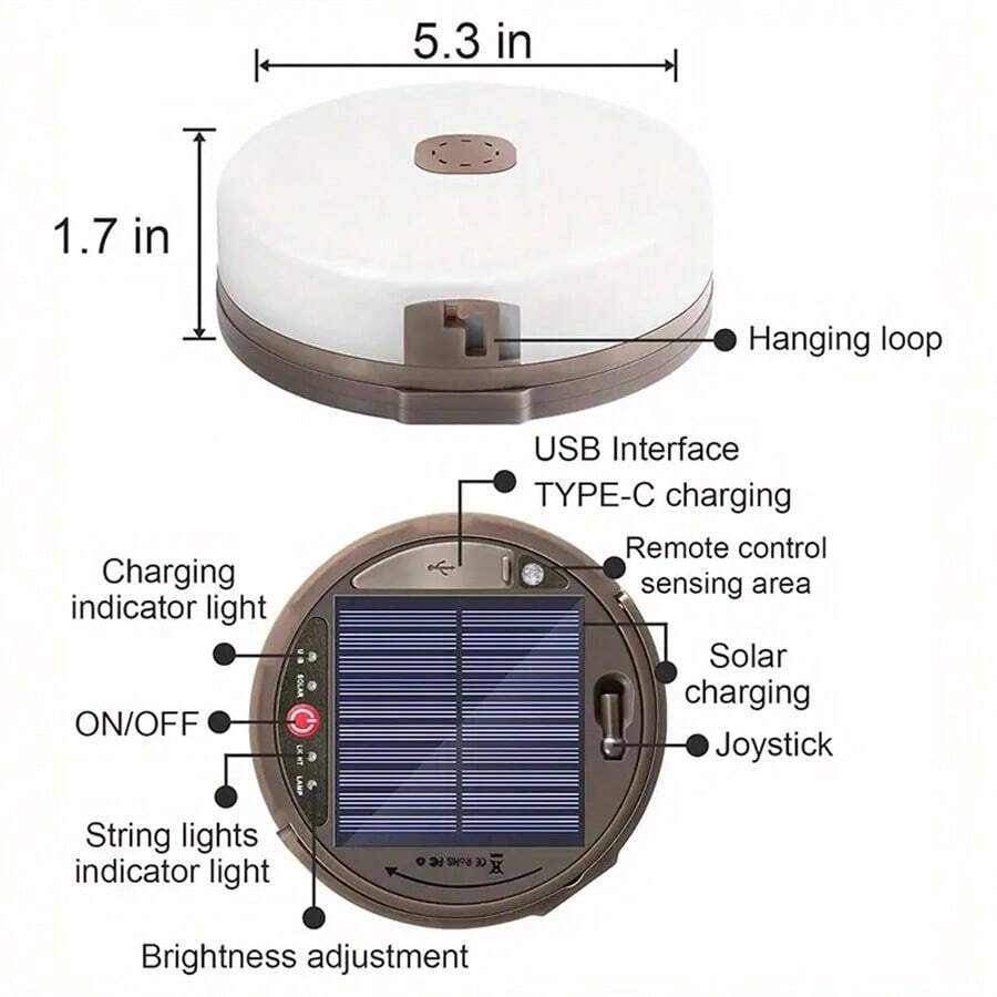 ✨Solar Power Camping String Lights
