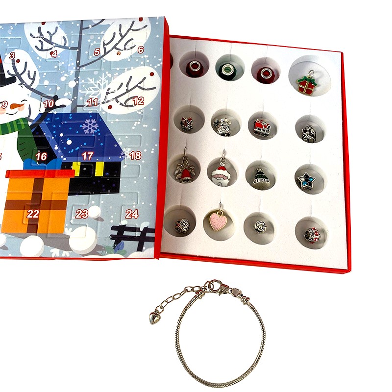 ❤DIY Christmas Advent Calendar Bracelets Set