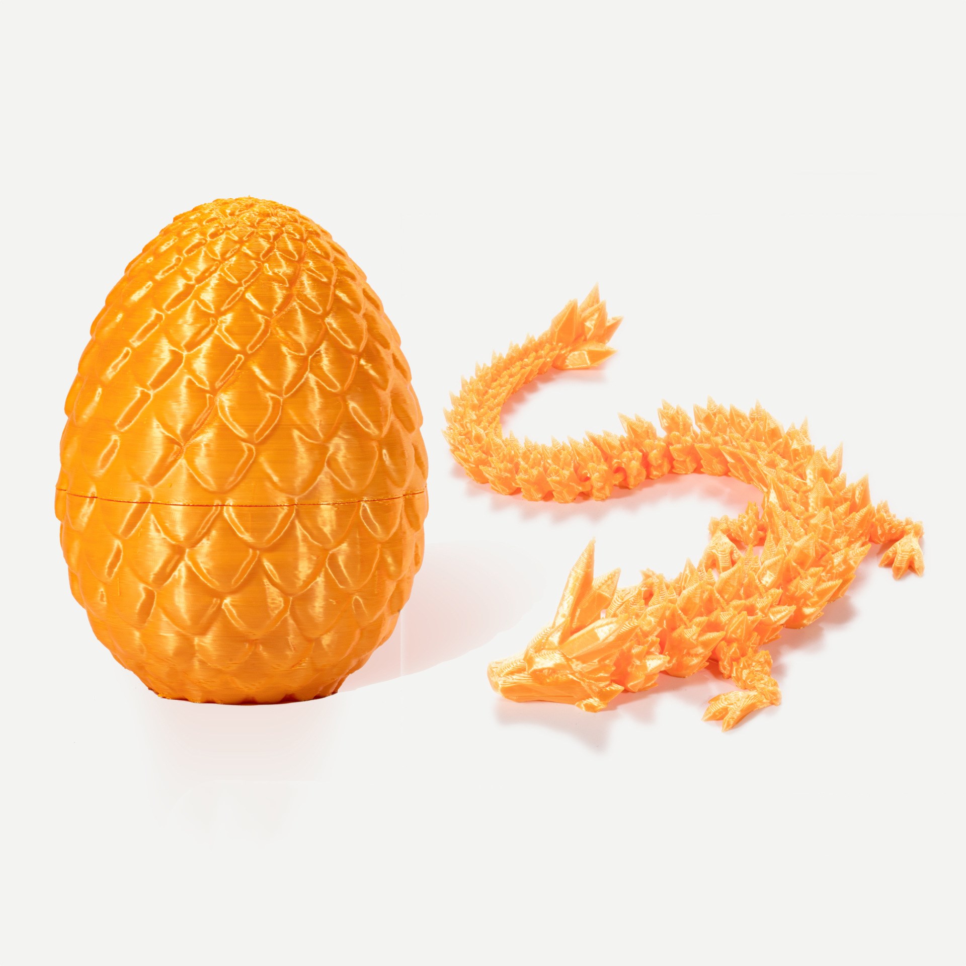 🐉3D-Printed Articulated Crystal Dragon