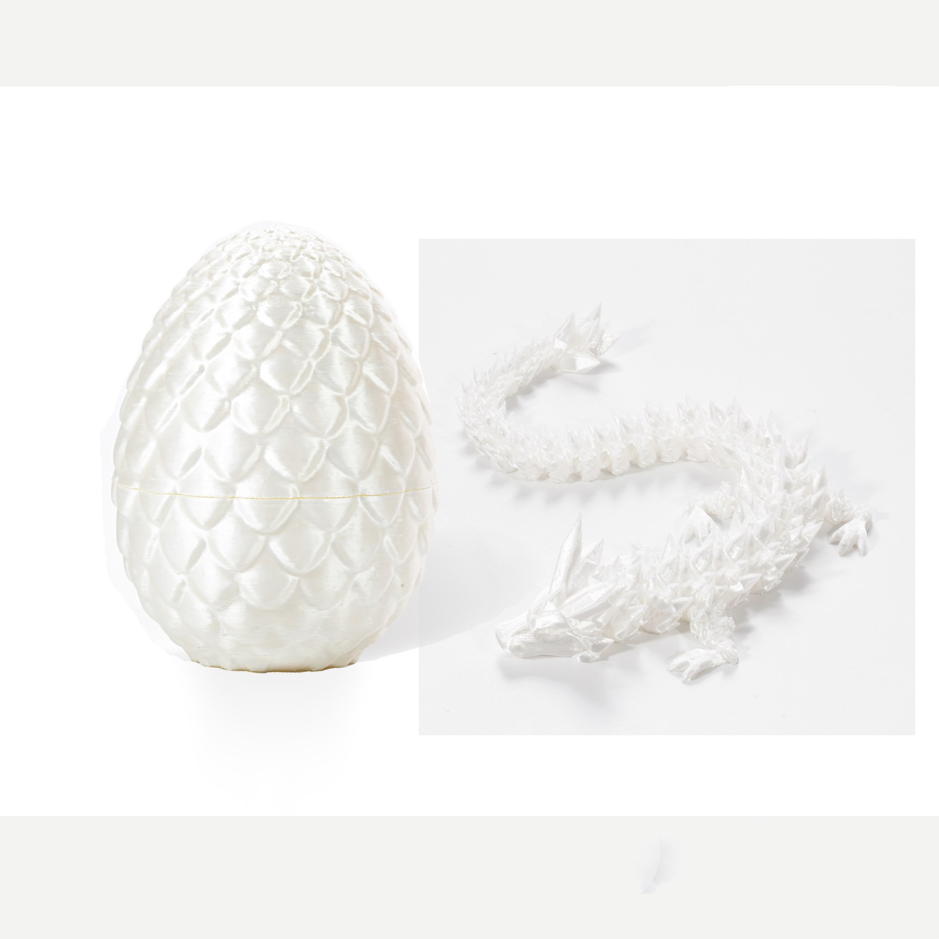 🐉3D-Printed Articulated Crystal Dragon