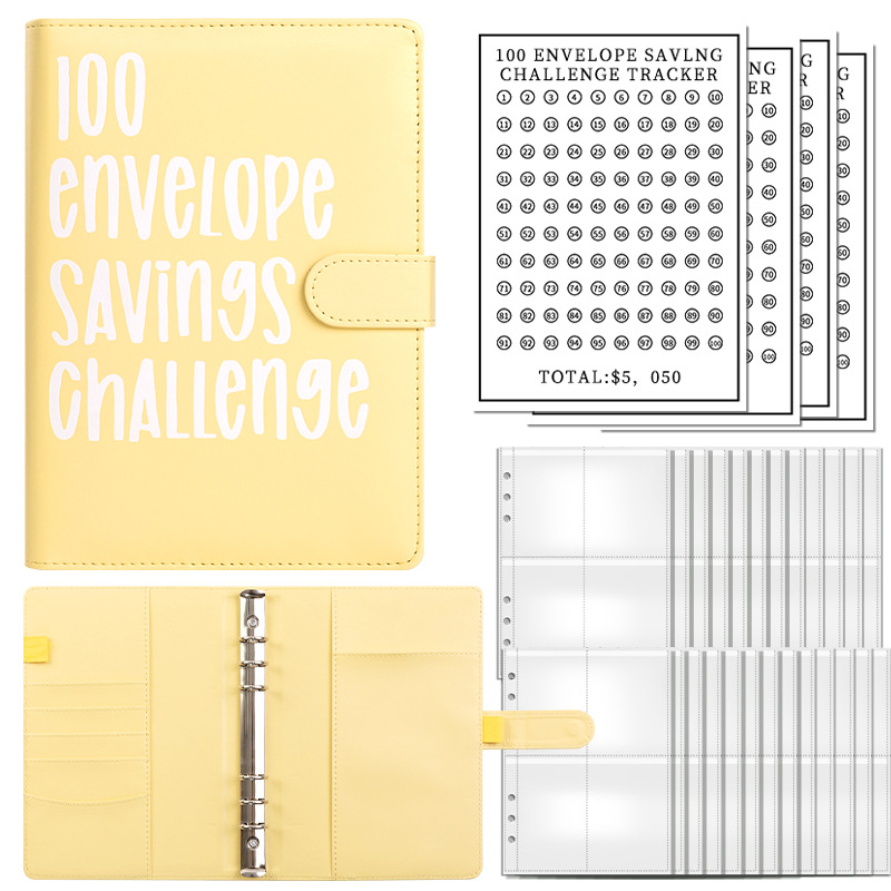 💞 ✉️100 Envelope Challenge Binder | Easy And fun Way To Save $5050