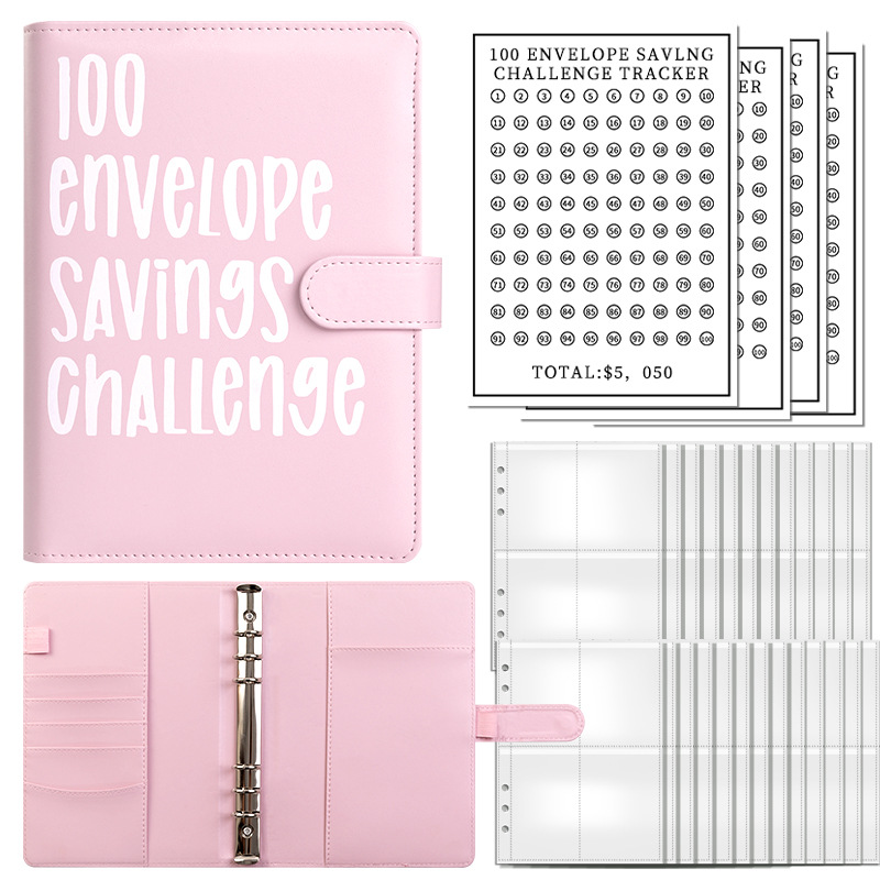 💞 ✉️100 Envelope Challenge Binder | Easy And fun Way To Save $5050