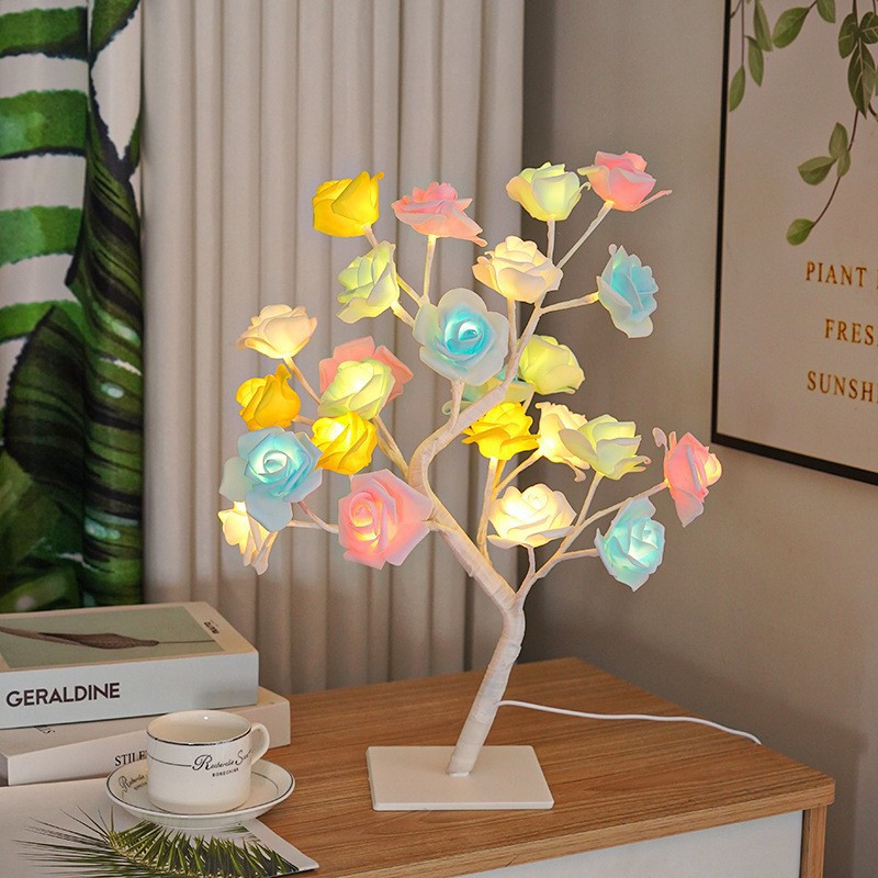 💕Best Gift💕Forever Rose Tree Lamp