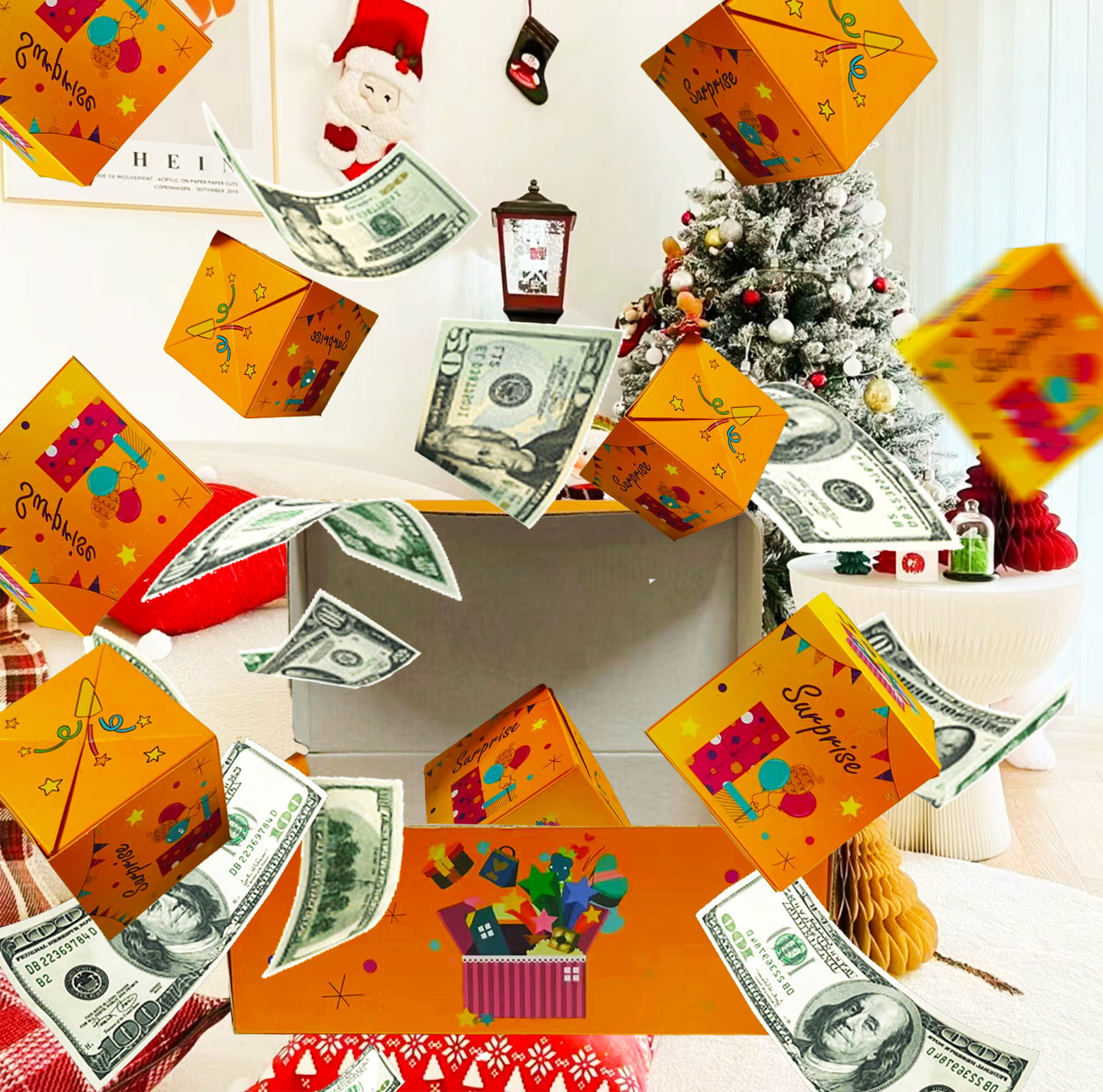 🎄🎁Surprise box gift box—Creating the most surprising gift