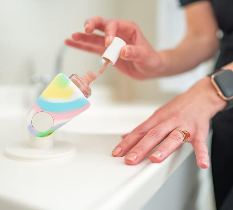 Anti-Spill Nail Polish Bottle Holder💅