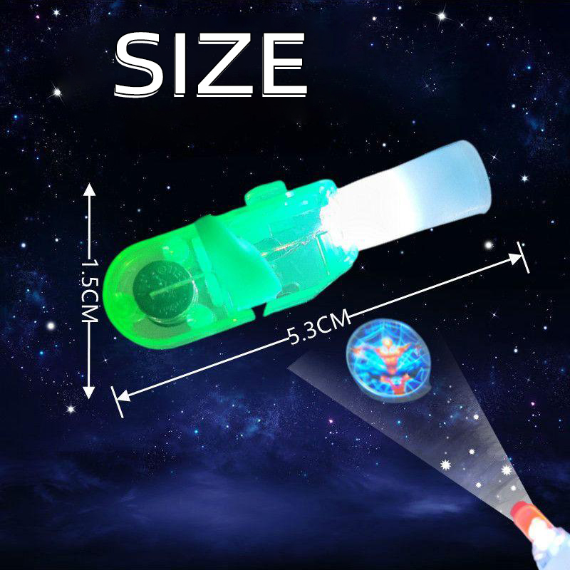 LED Cartoon Finger Projection Light