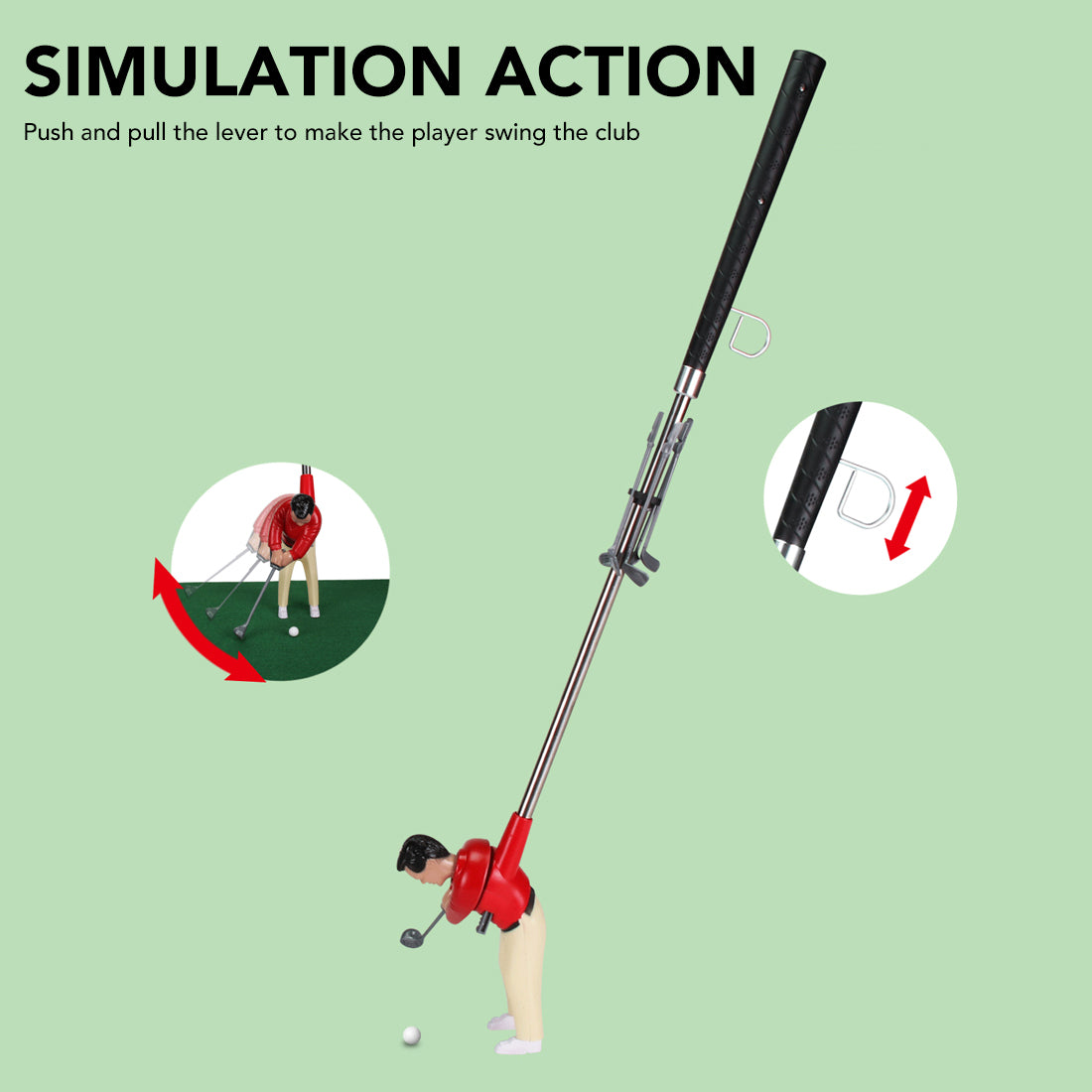 ⛳Mini Golf Toys for Kids/Adult, Fun Play Golf Indoor Games, Family Game