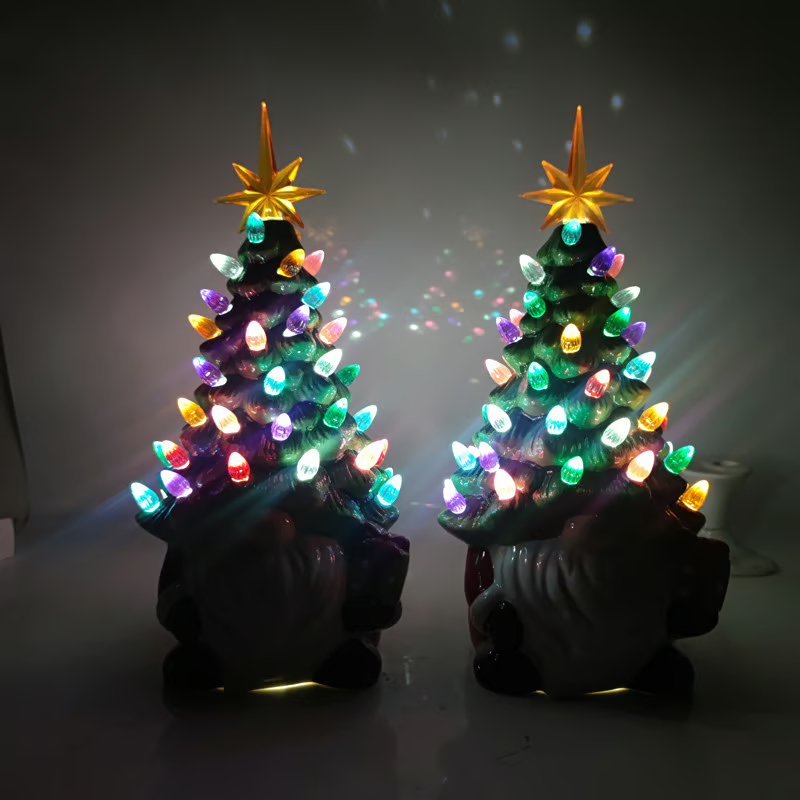 🔥 Christmas dwarf decoration with light