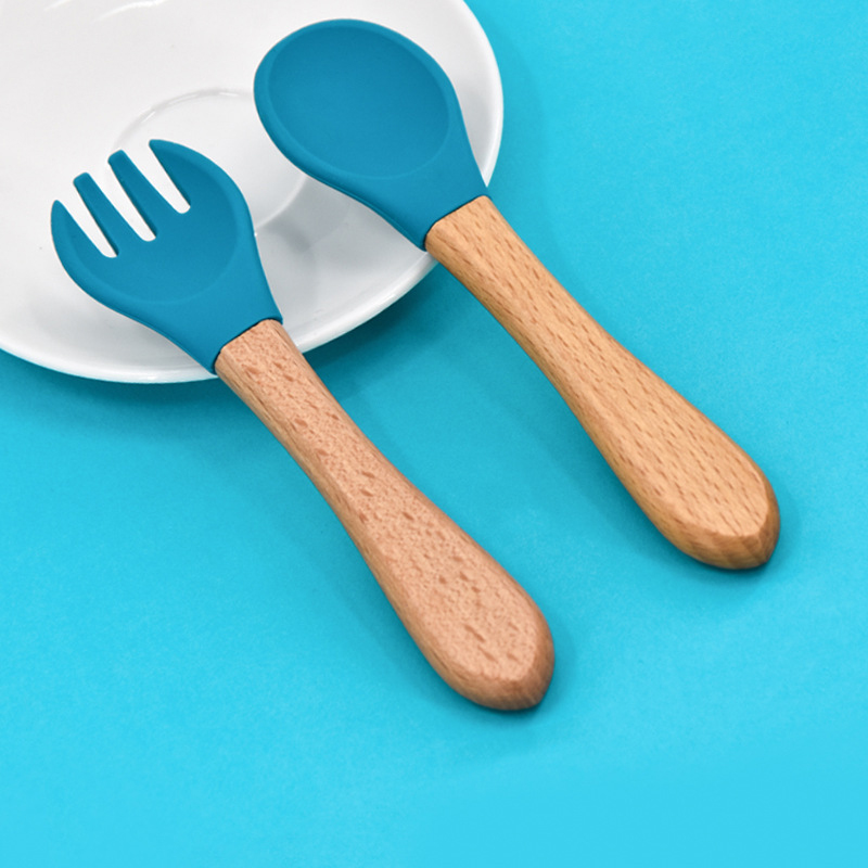 Children's feeding forks and spoons set of tableware