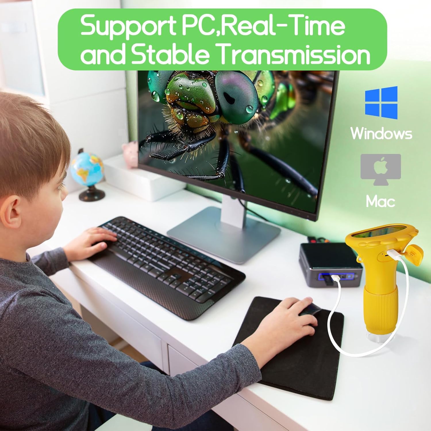 (🎄EARLY CHRISTMAS SALE - 49% OFF) Kid's Digital Microscope🎁Best Stocking Stuffer❤️