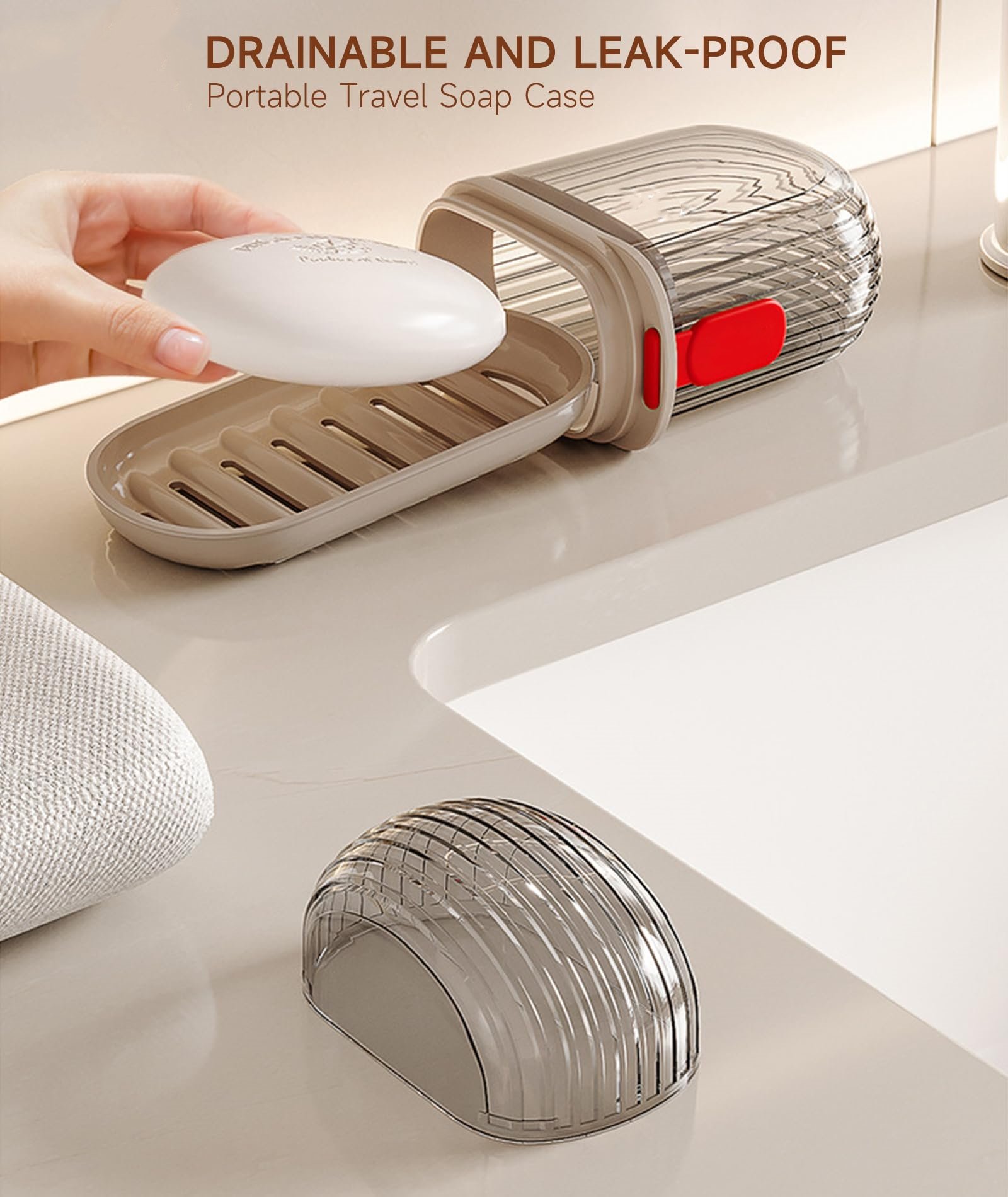 Travel Soap Case-🛫 Must Have High Luxury Set for Home Travel！