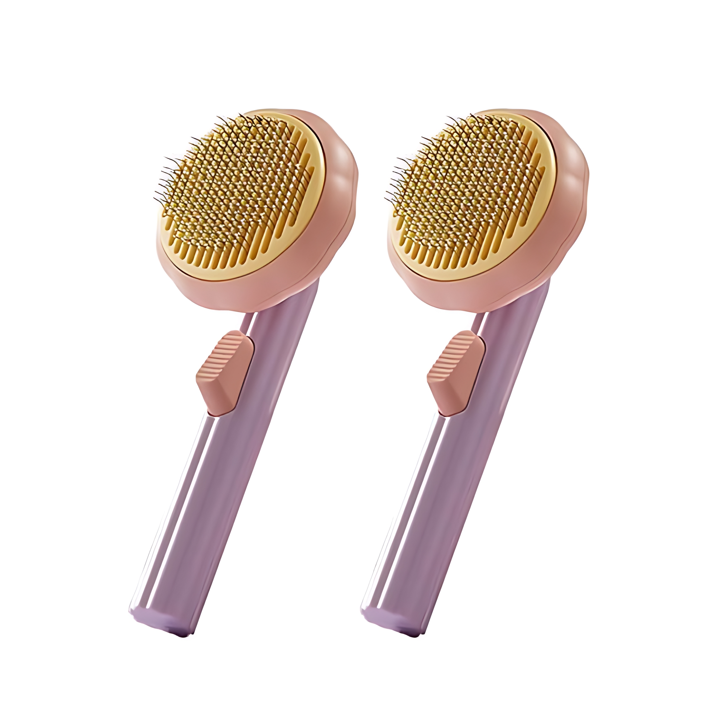🐈Pumpkin Pet CombPet Grooming Self Cleaning Slicker Brush