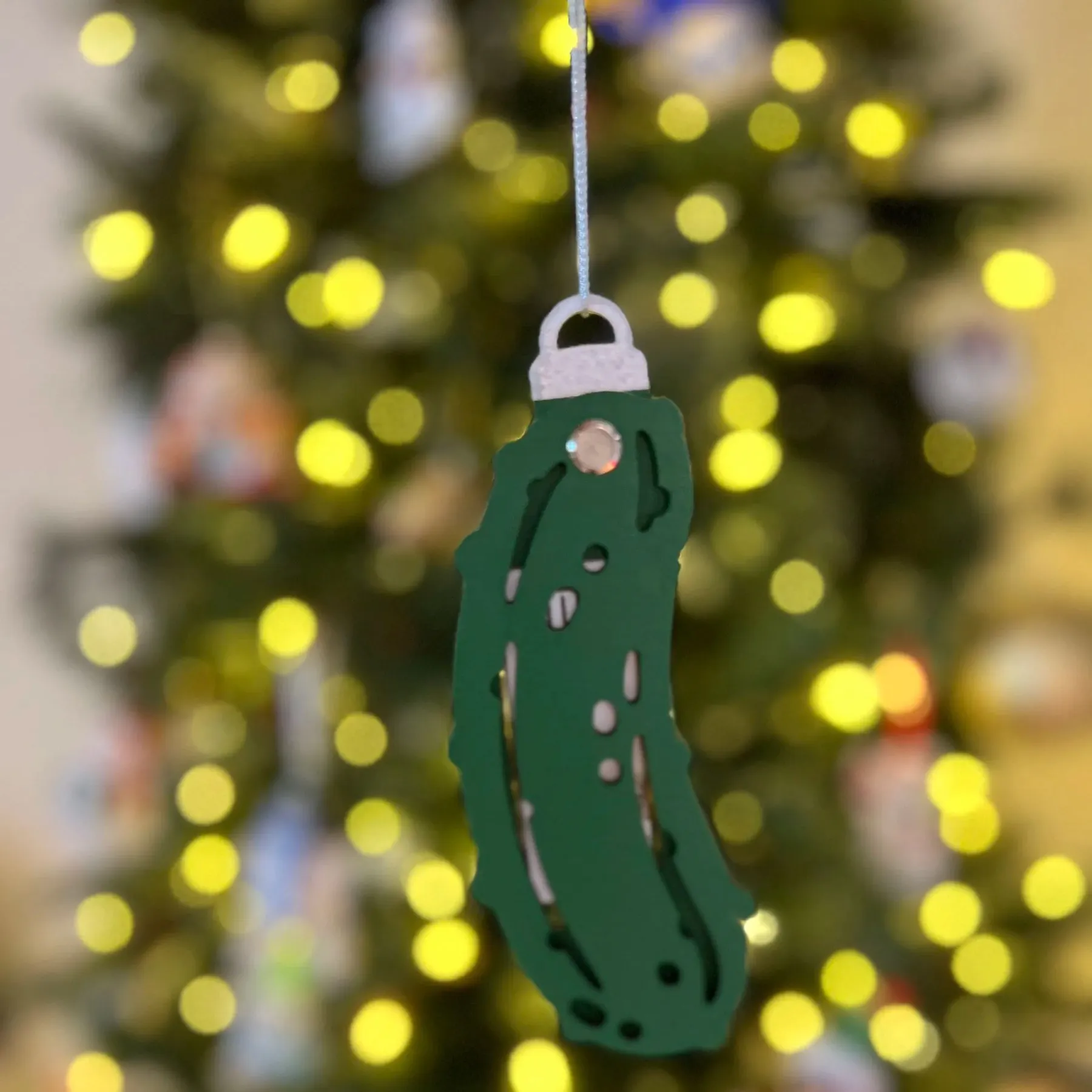 2023 Christmas Pickle Money Holder Ornament