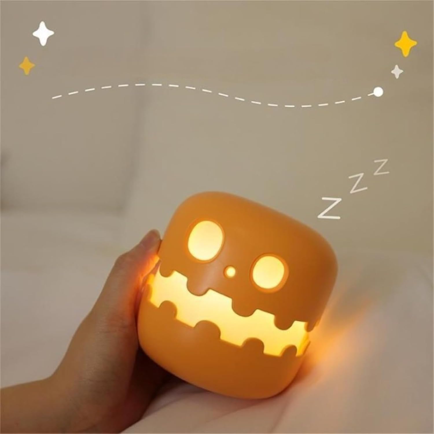 💥🎃Interesting pumpkin desktop night light funny practical ornaments