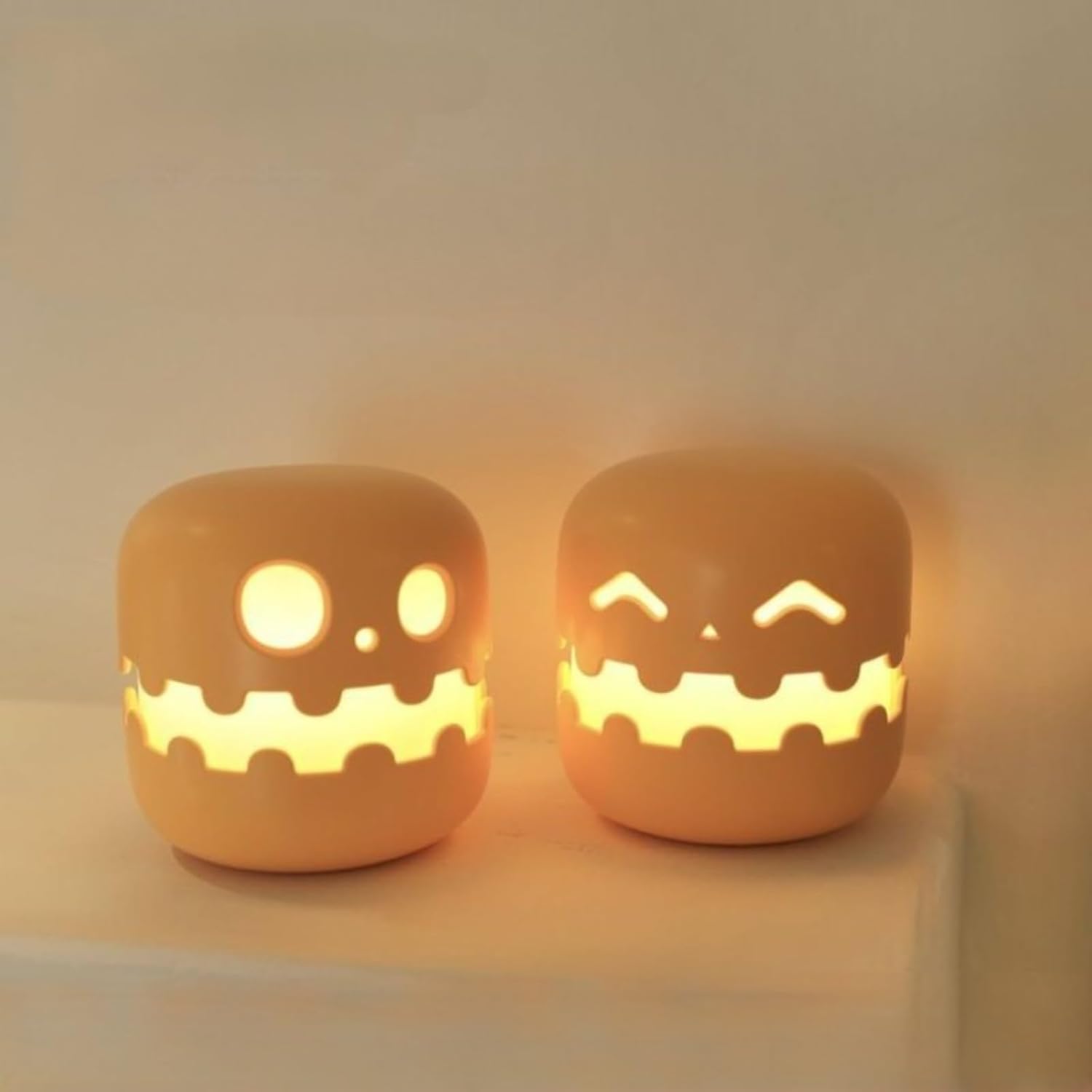 💥🎃Interesting pumpkin desktop night light funny practical ornaments