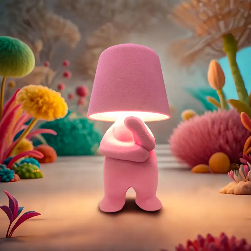 ✨Modern Creative Thinker Figurine Touch Control Table Lamp💡