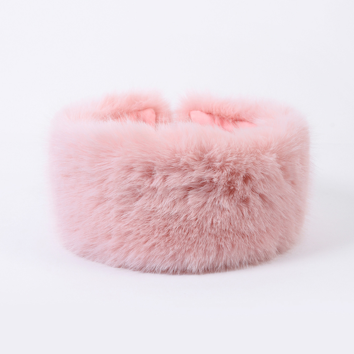 🔥❄Fashion Women's Winter Warm Plush Faux Furry Hat Headbands