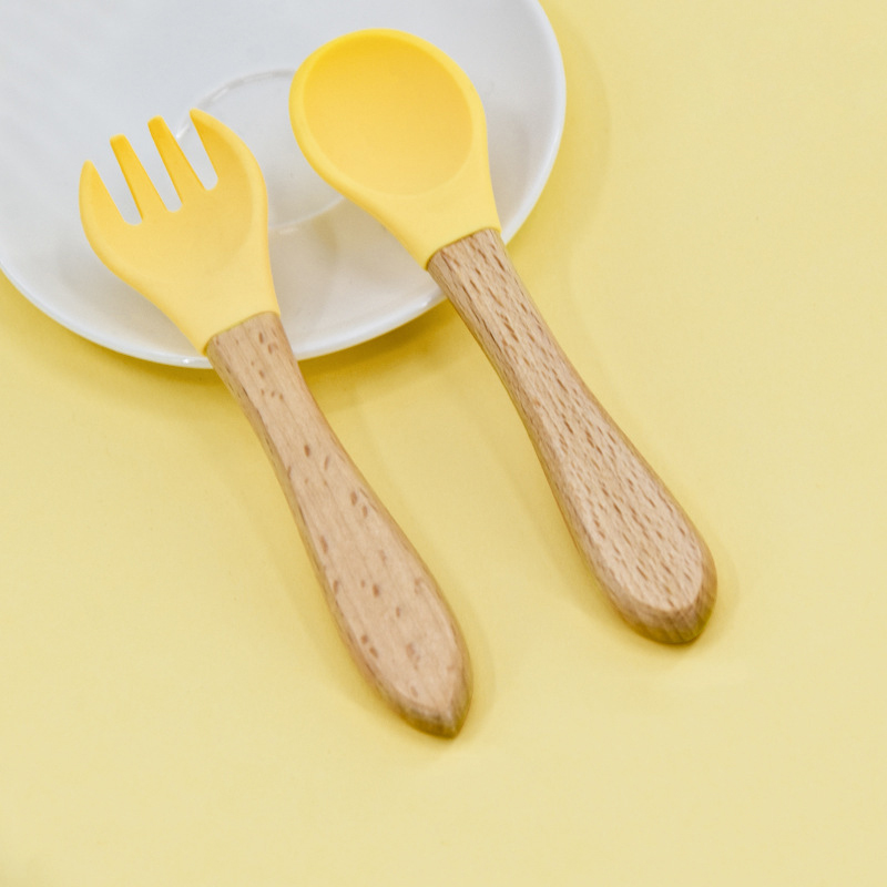 Children's feeding forks and spoons set of tableware