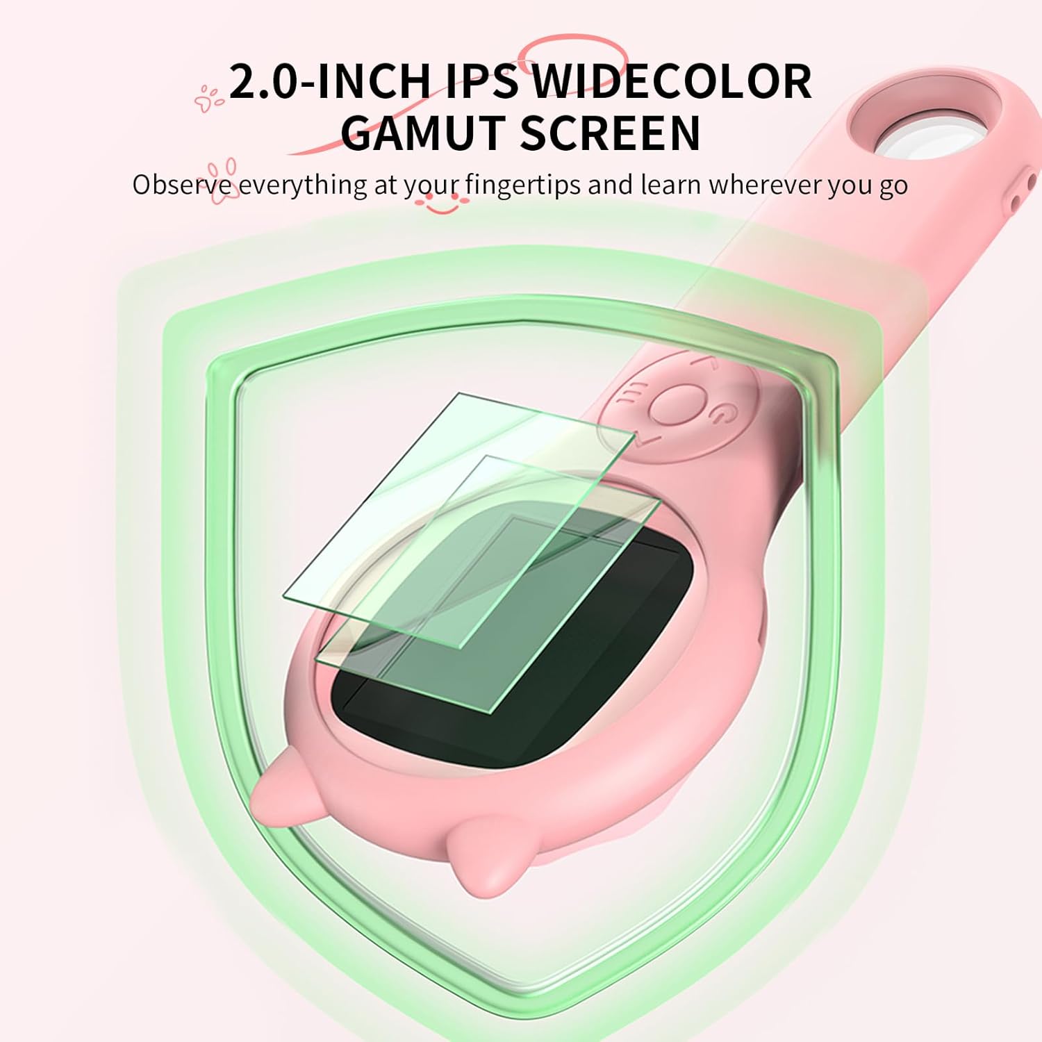 🎁Kid's Mini Pocket Handheld Microscope🔍 - Educational Science Kit Toys
