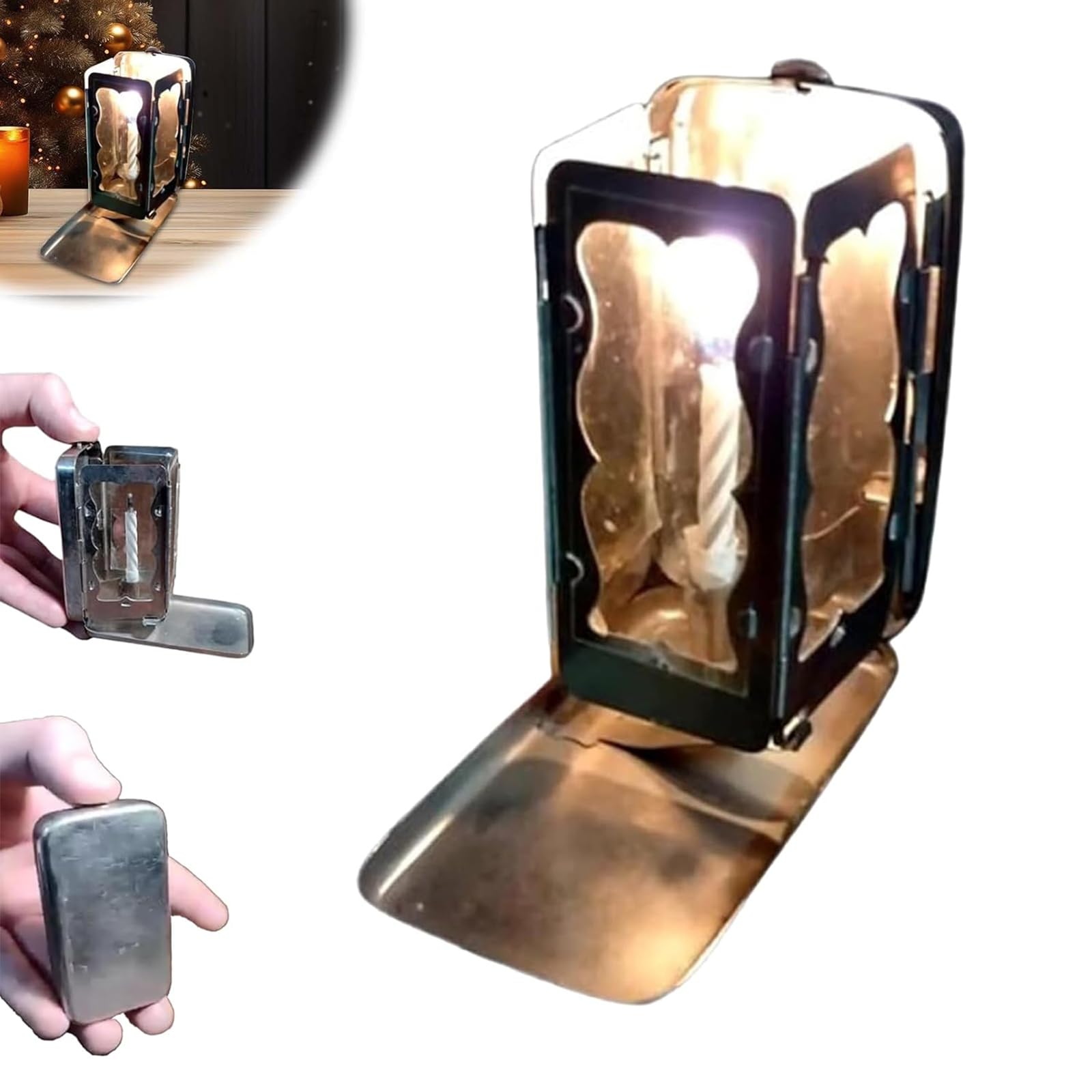 LAST DAY 49% OFF - klappbare Taschenlaterne um 1900 🕯️🏮