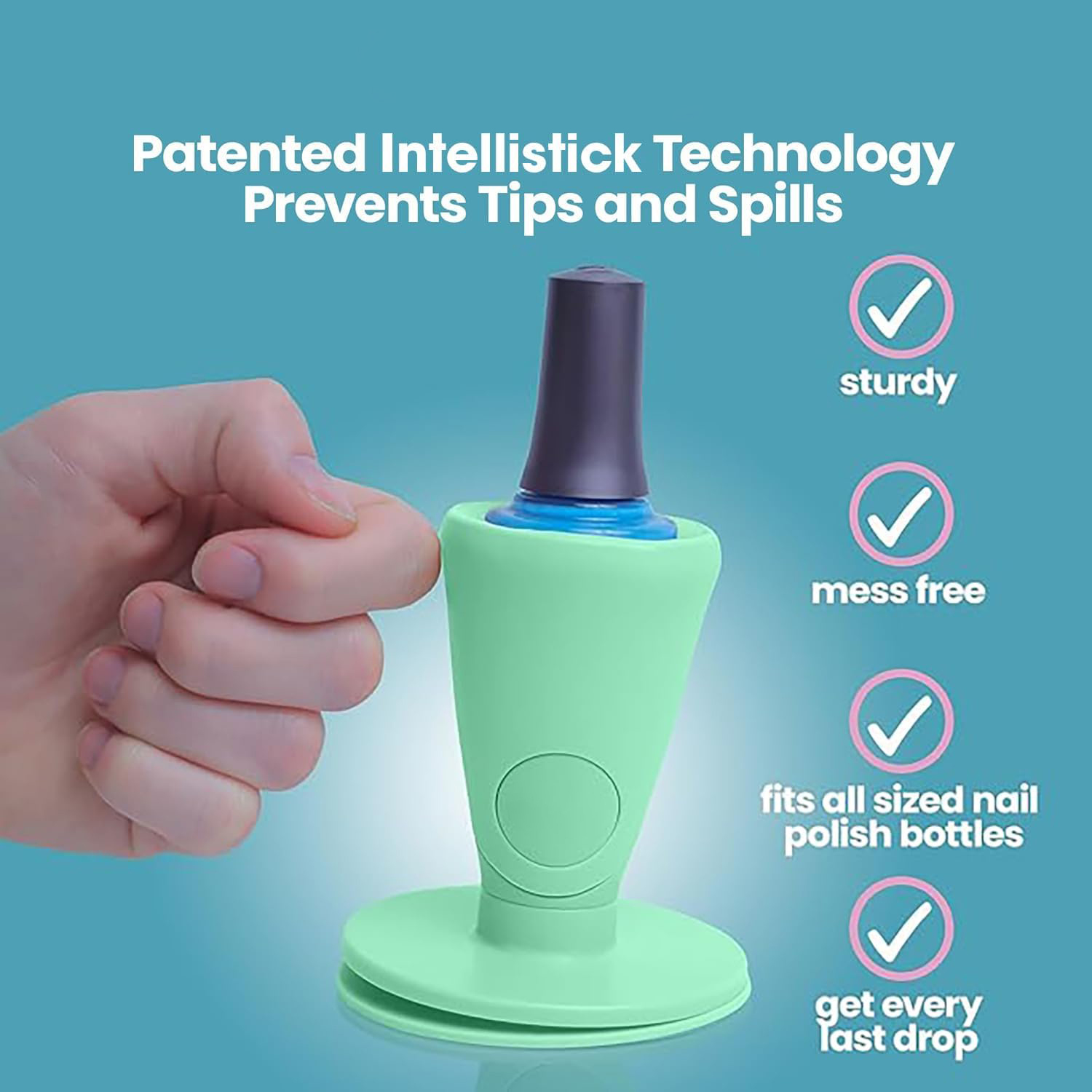 Anti-Spill Nail Polish Bottle Holder💅
