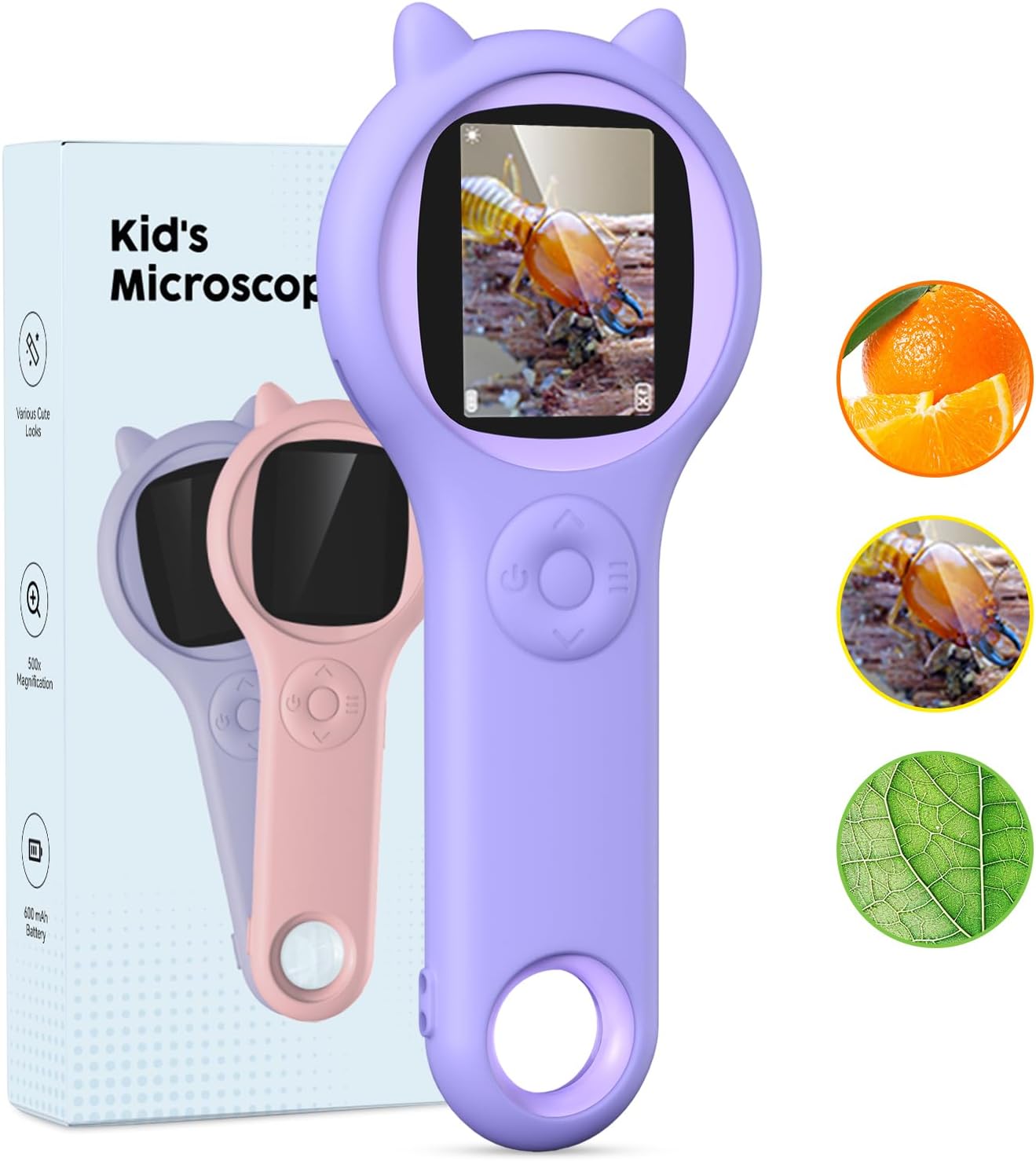 🎁Kid's Mini Pocket Handheld Microscope🔍 - Educational Science Kit Toys