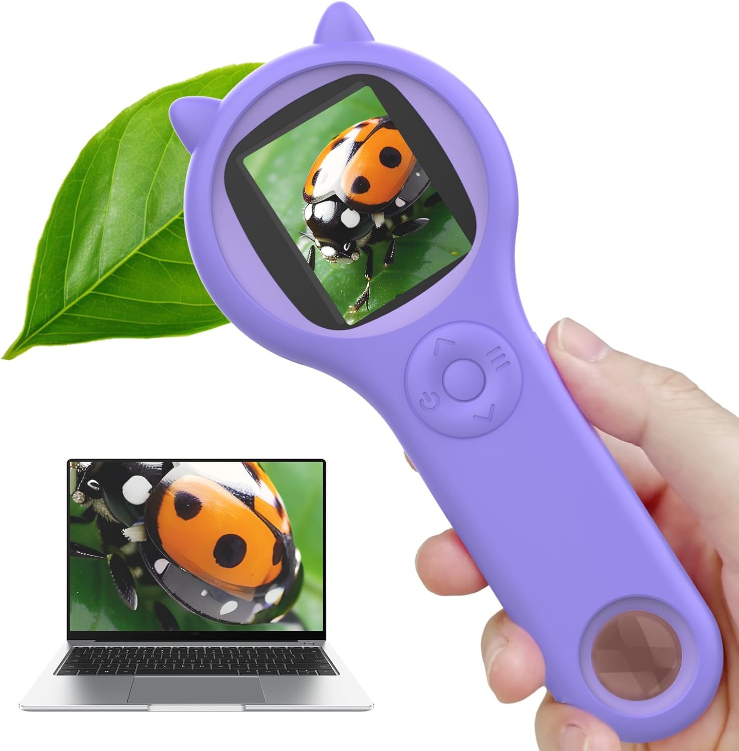 🎁Kid's Mini Pocket Handheld Microscope🔍 - Educational Science Kit Toys
