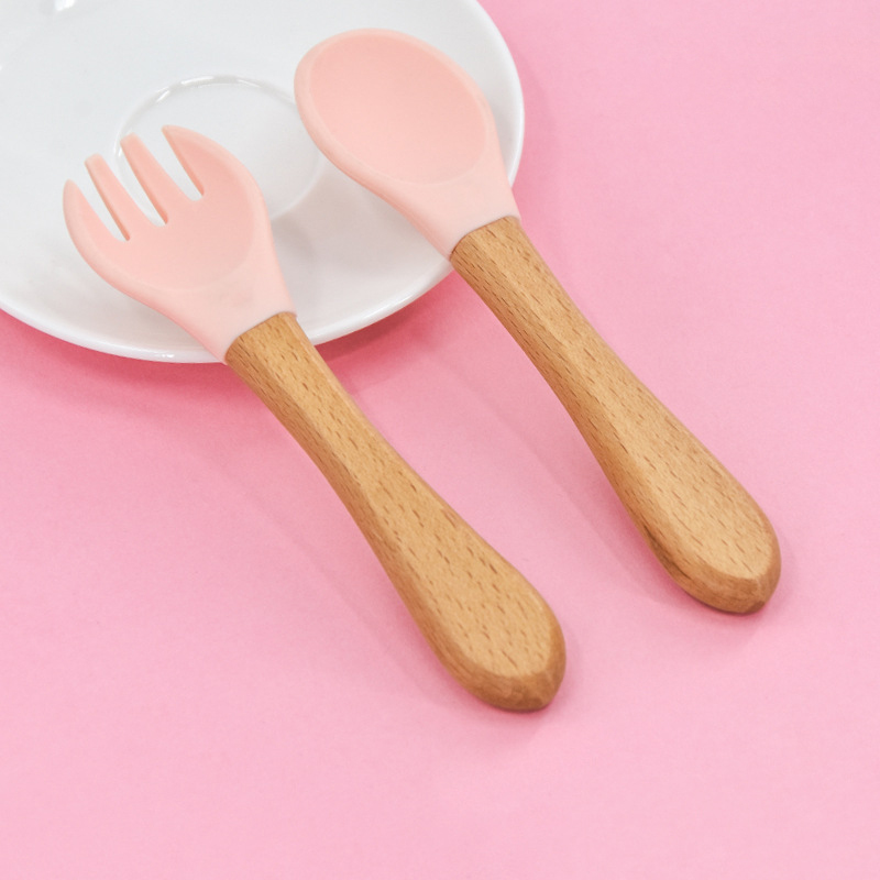 Children's feeding forks and spoons set of tableware