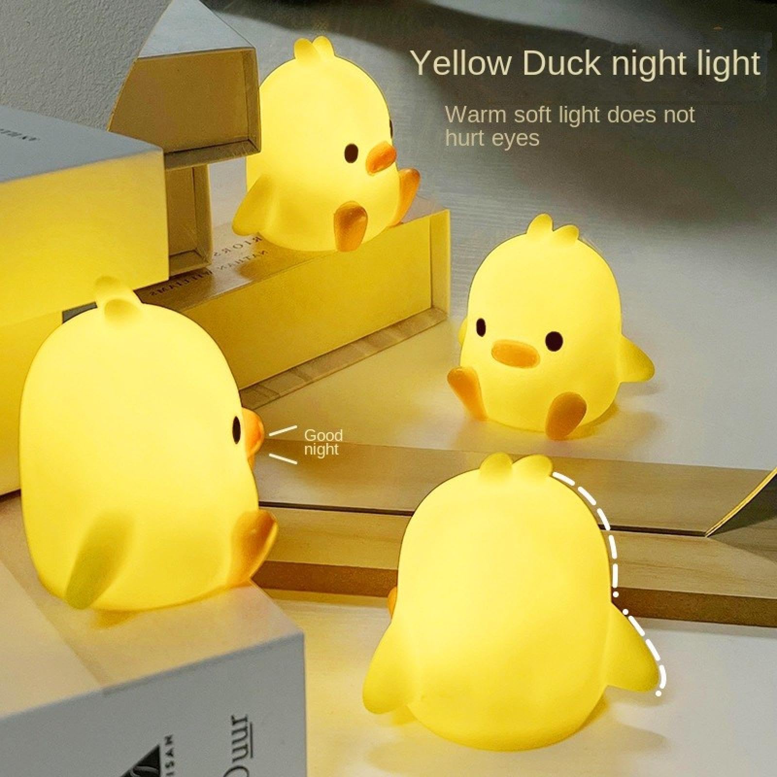 Cute Bean Duck Night Light