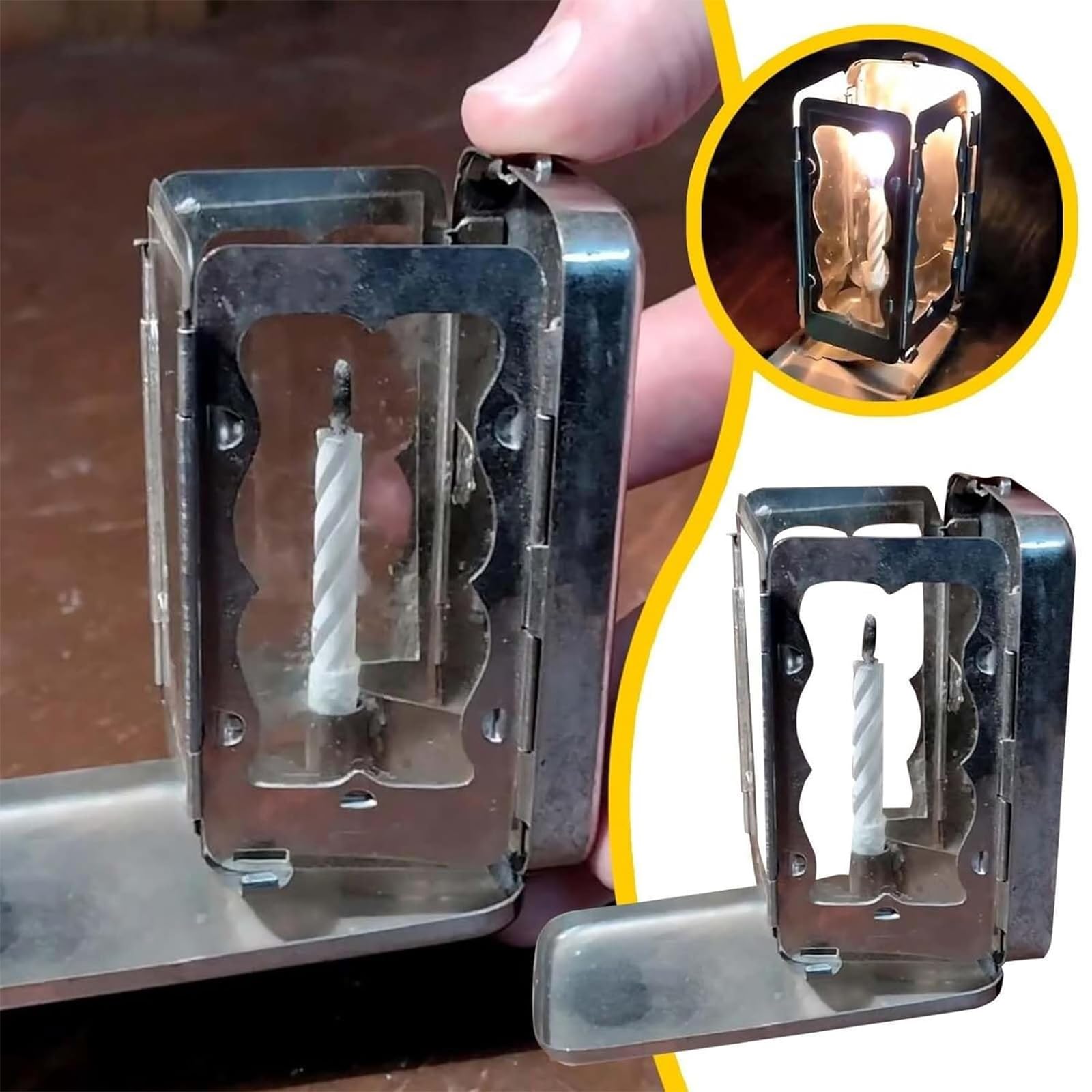 LAST DAY 49% OFF - klappbare Taschenlaterne um 1900 🕯️🏮