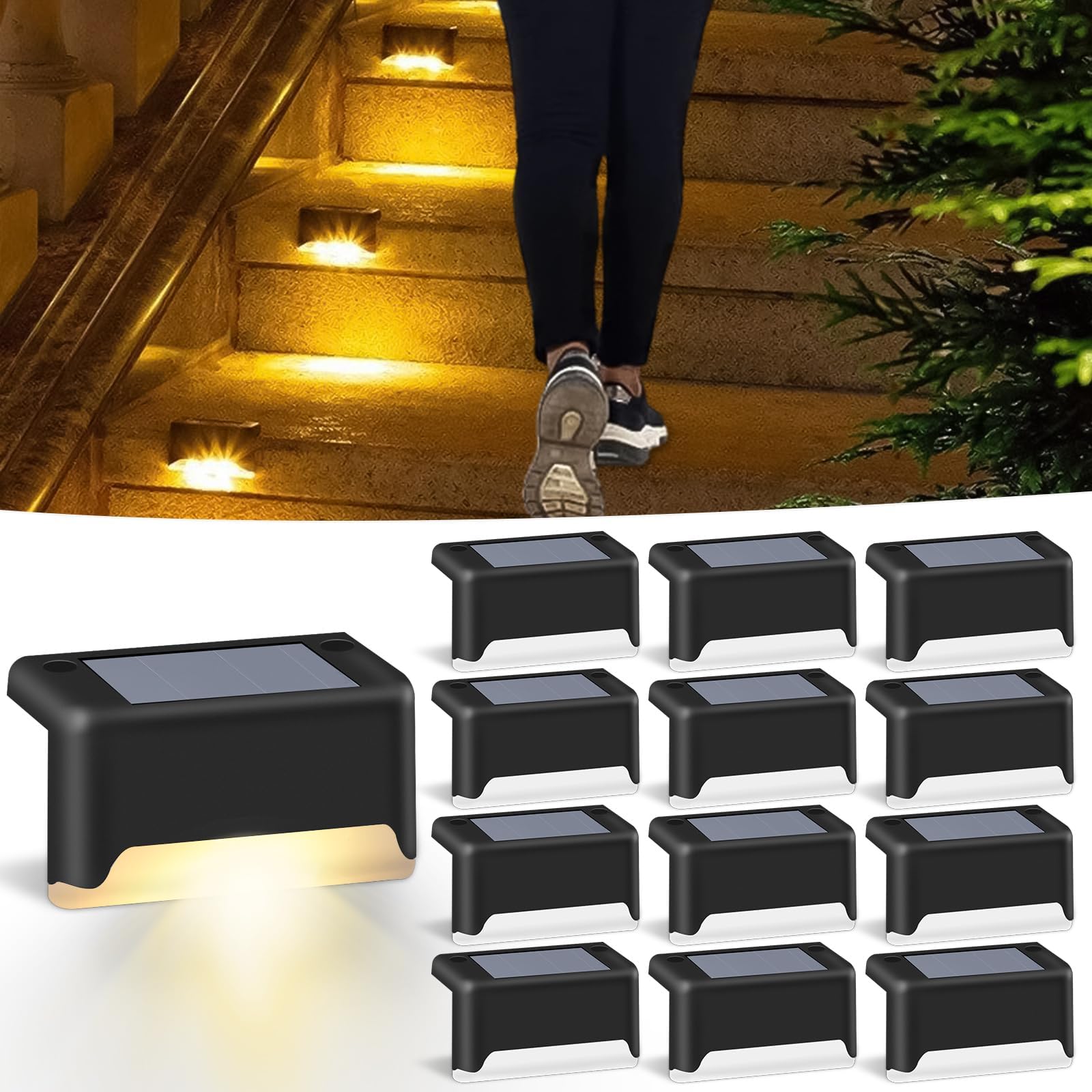 Decorative Solar Step Lights, Waterproof Led Solar lights