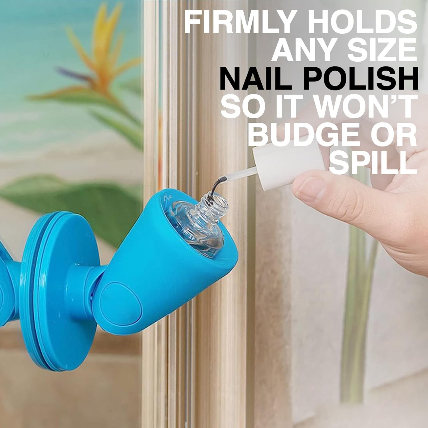 Anti-Spill Nail Polish Bottle Holder💅