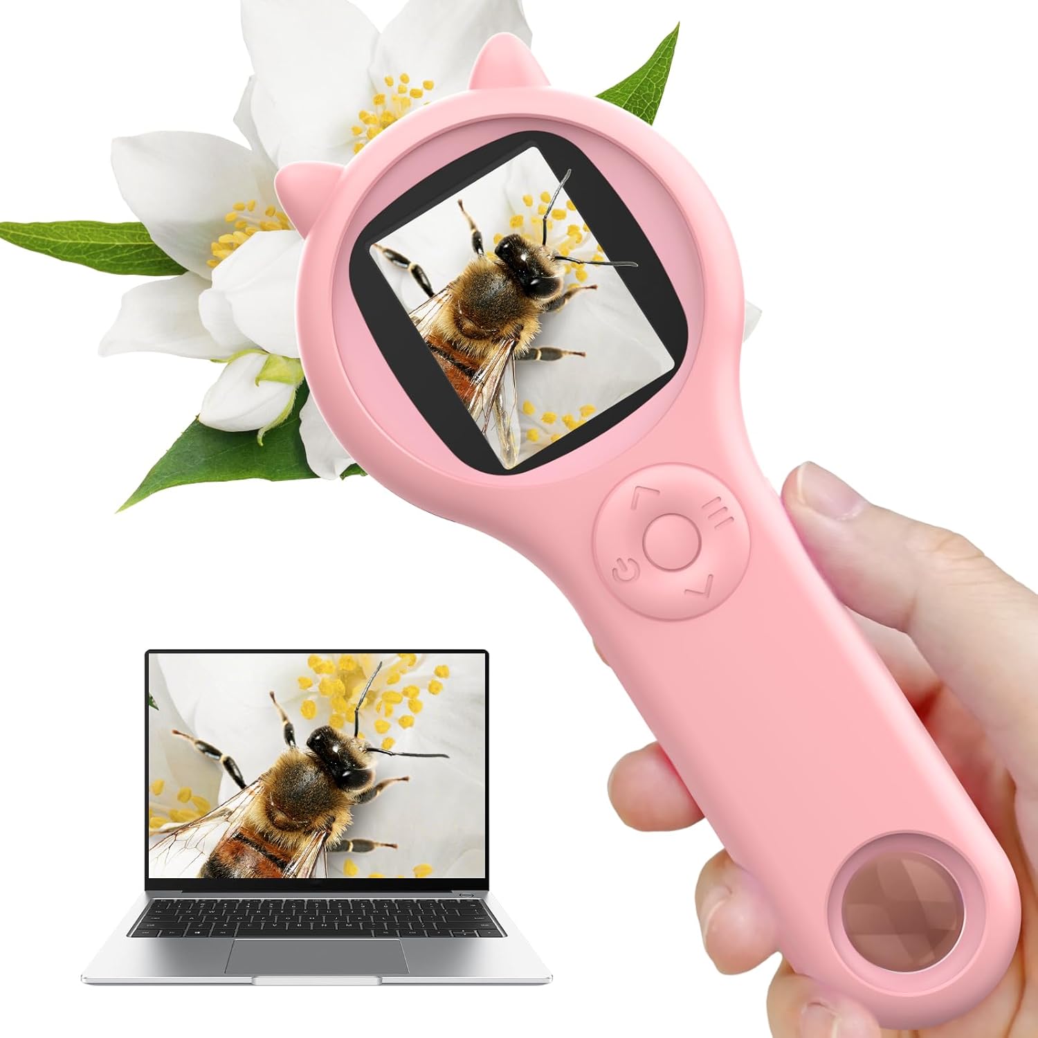 🎁Kid's Mini Pocket Handheld Microscope🔍 - Educational Science Kit Toys