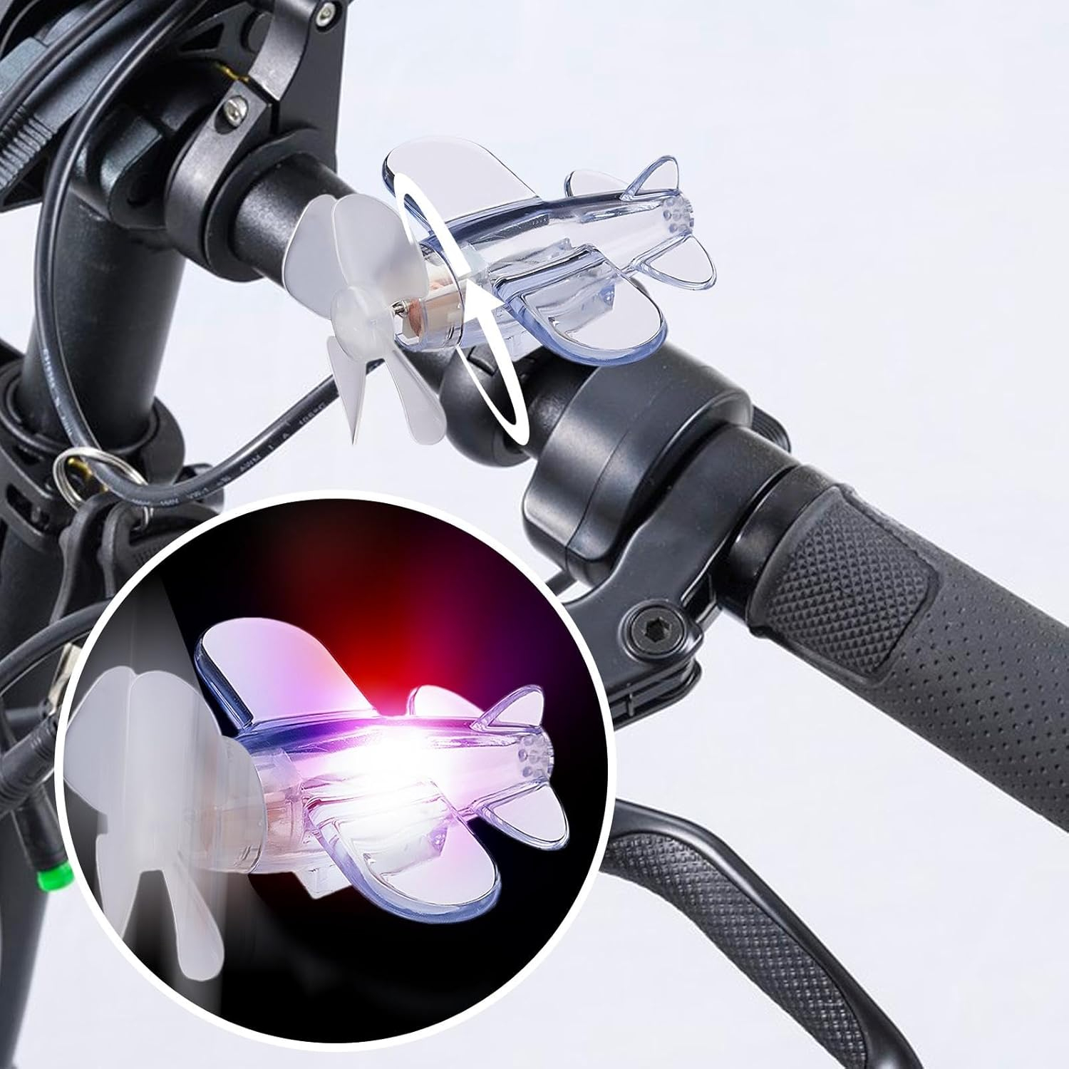 ✨Wind-Powered LED Airplane Propeller✈
