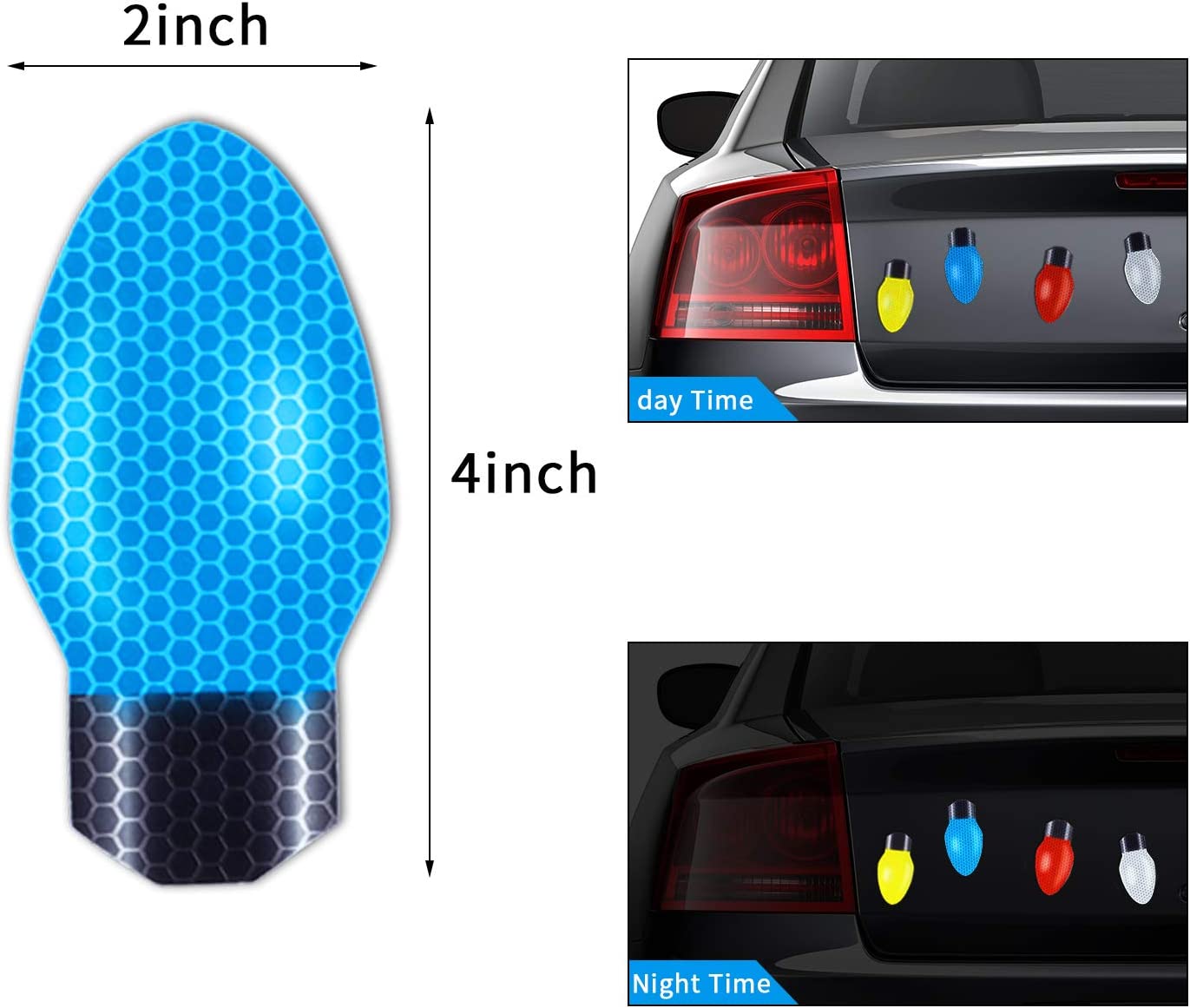 🔥Hot Sale 40% OFF🔥Reflective Light Bulb Magnet Decoration Set