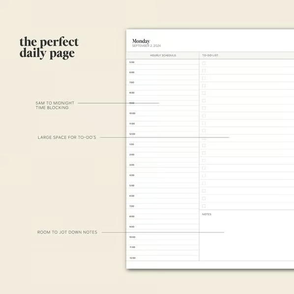 🔥Hot Sale 50%OFF🔥 2025 Daily Planner