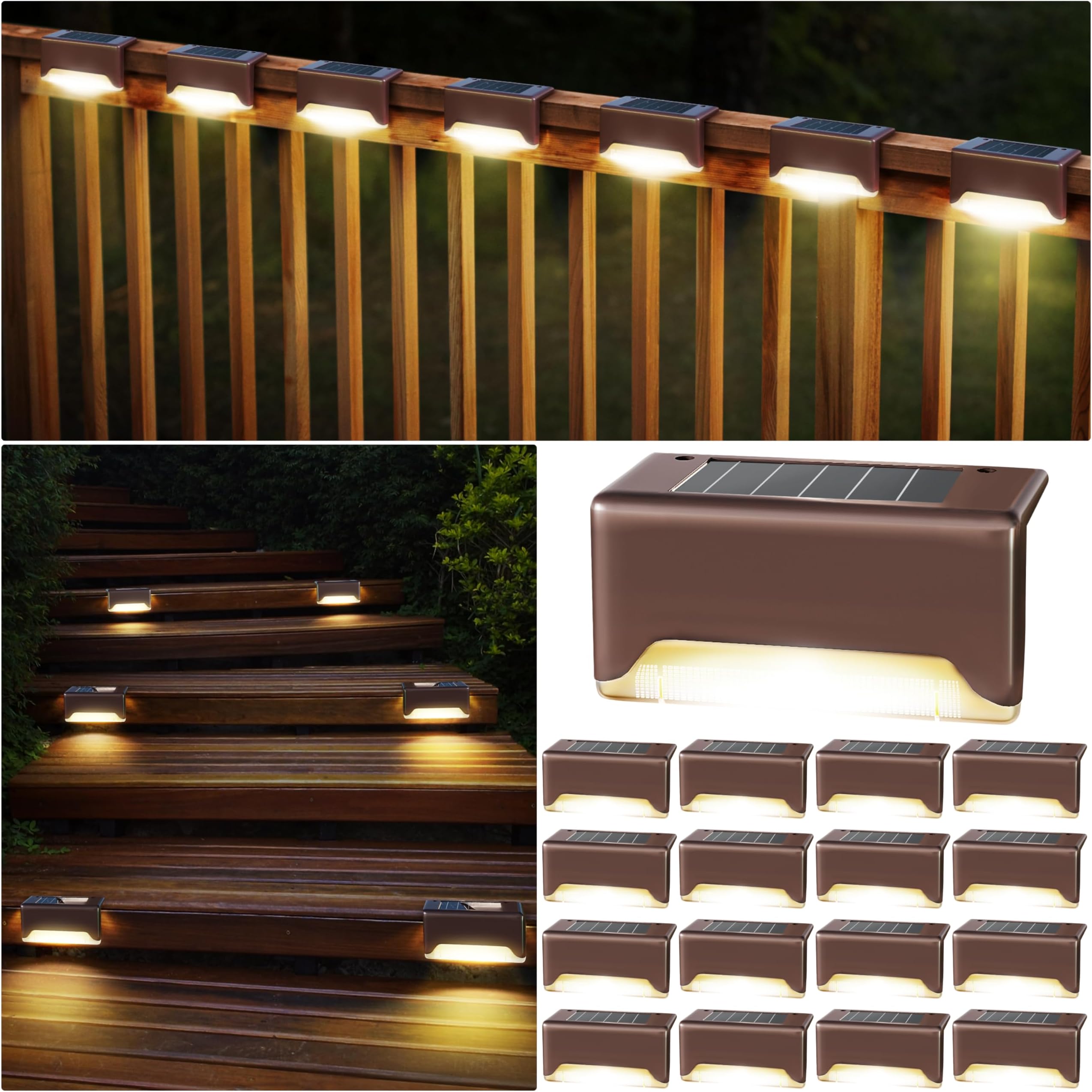 Decorative Solar Step Lights, Waterproof Led Solar lights