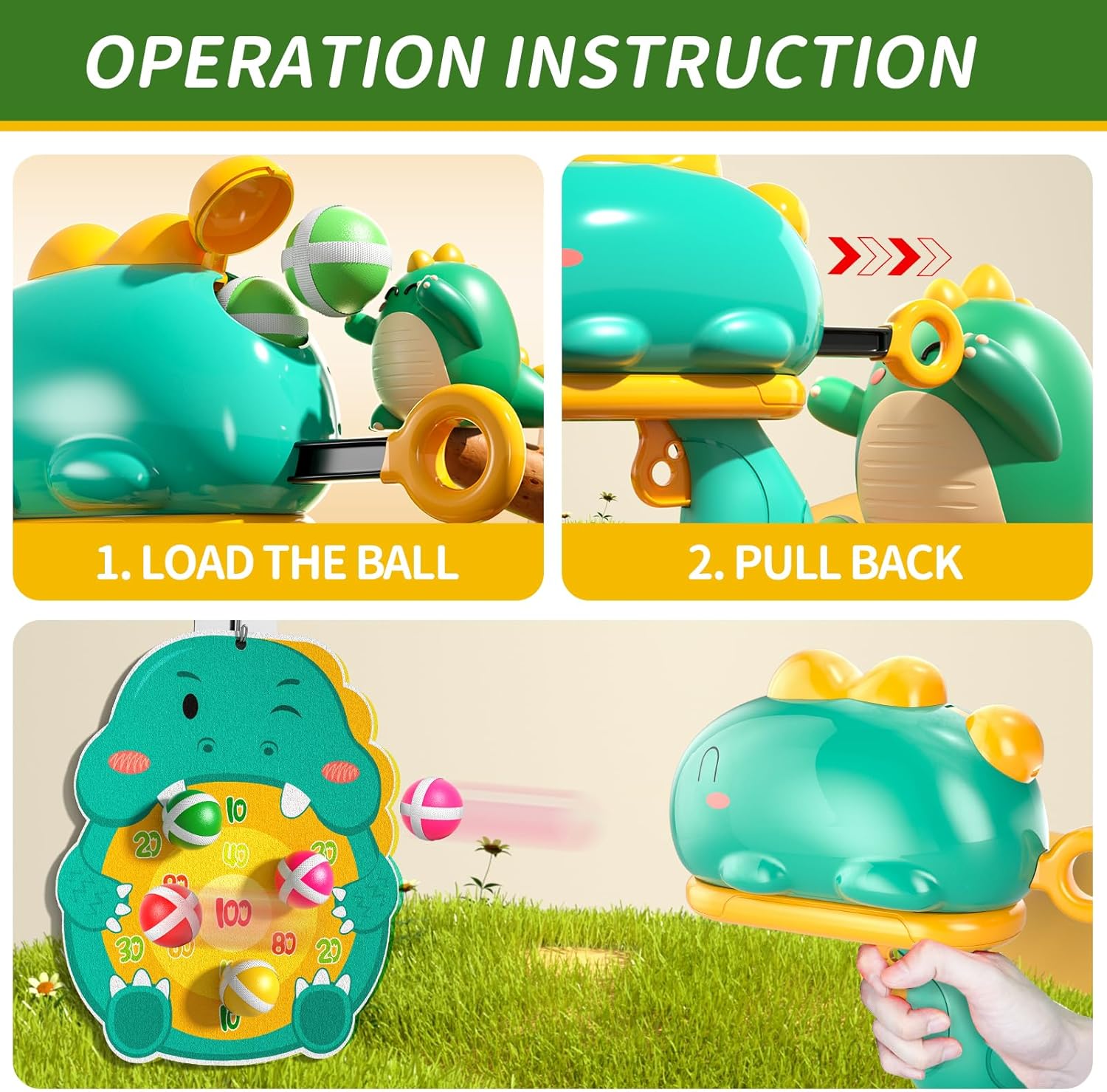 Funny Dinosaur Dart Board Game Toys for Kids