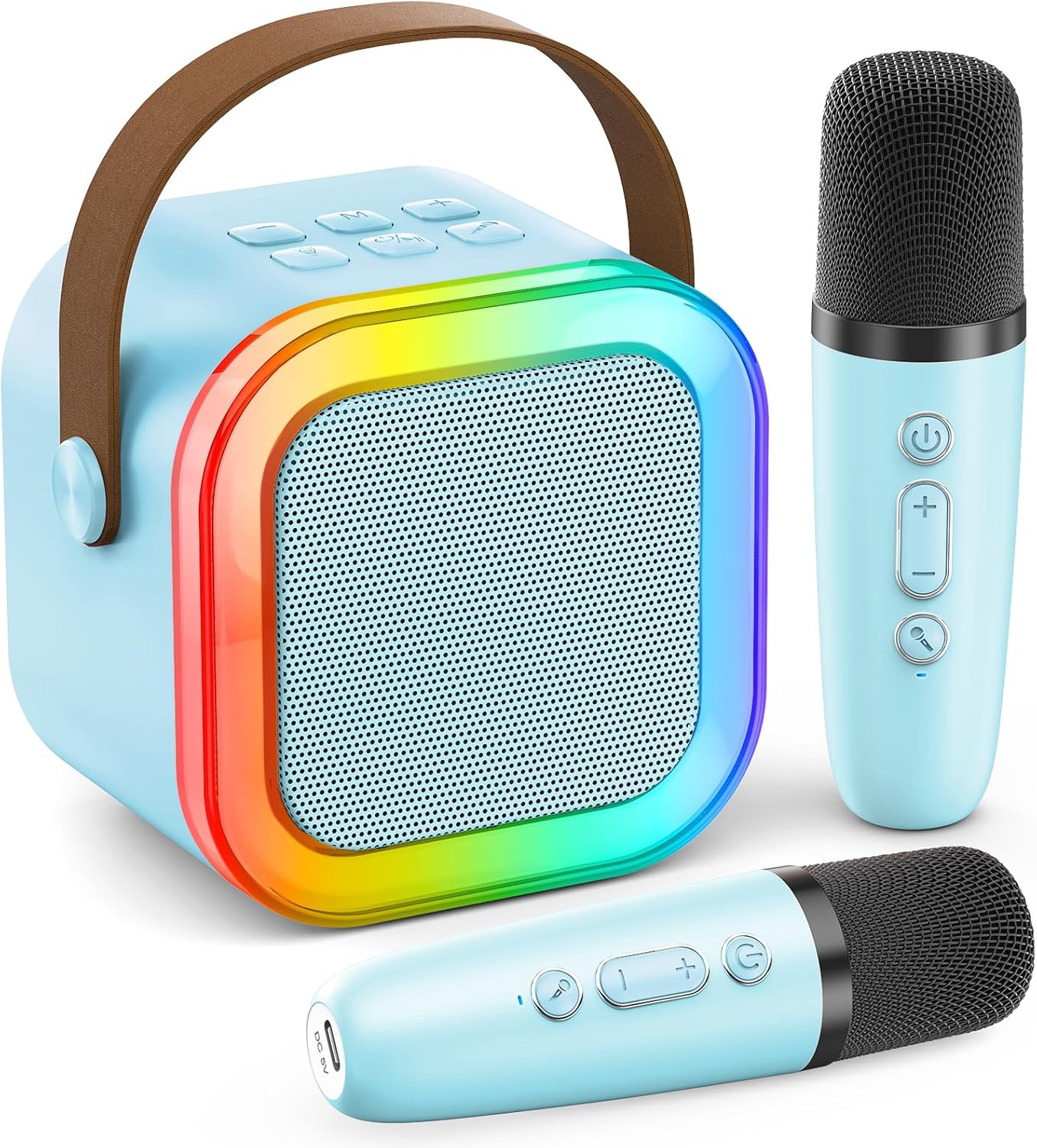 🎵Portable Bluetooth Mini Karaoke Wireless Microphone and Speaker🎤