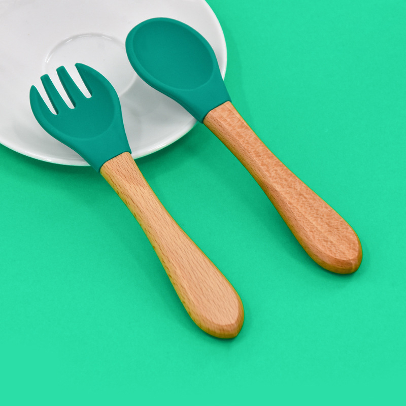 Children's feeding forks and spoons set of tableware