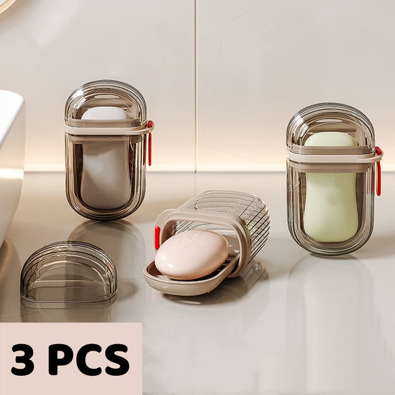 Travel Soap Case-🛫 Must Have High Luxury Set for Home Travel！