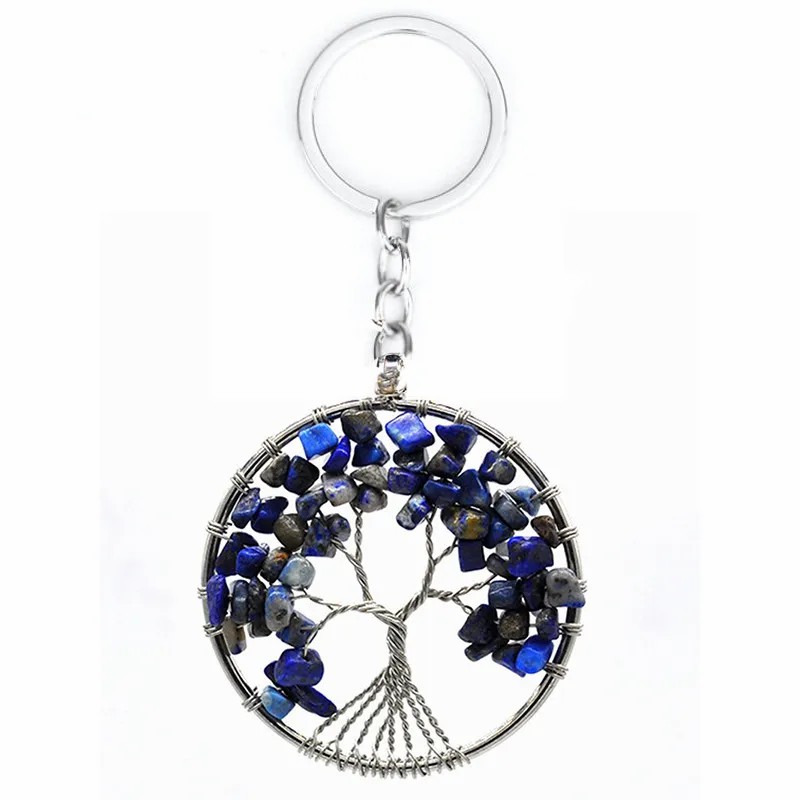 Crystal Life Tree Key Chain
