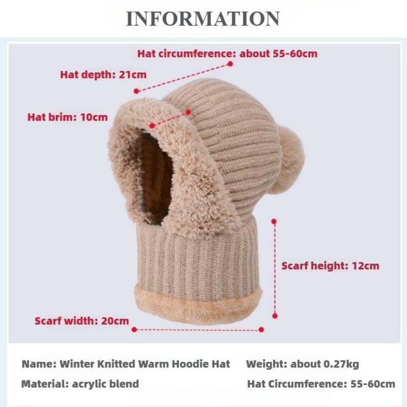 💖Women's Knitted Hat In Autumn And Winter🧣
