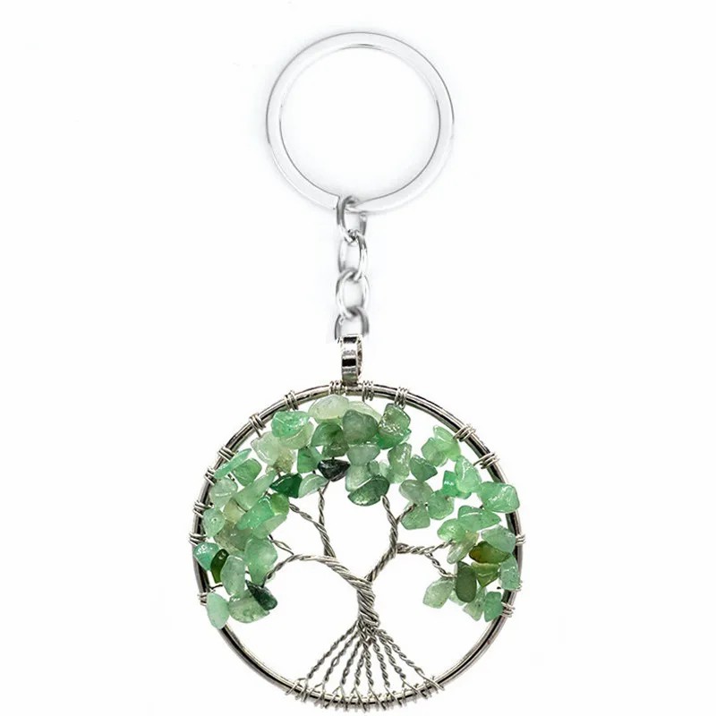 Crystal Life Tree Key Chain