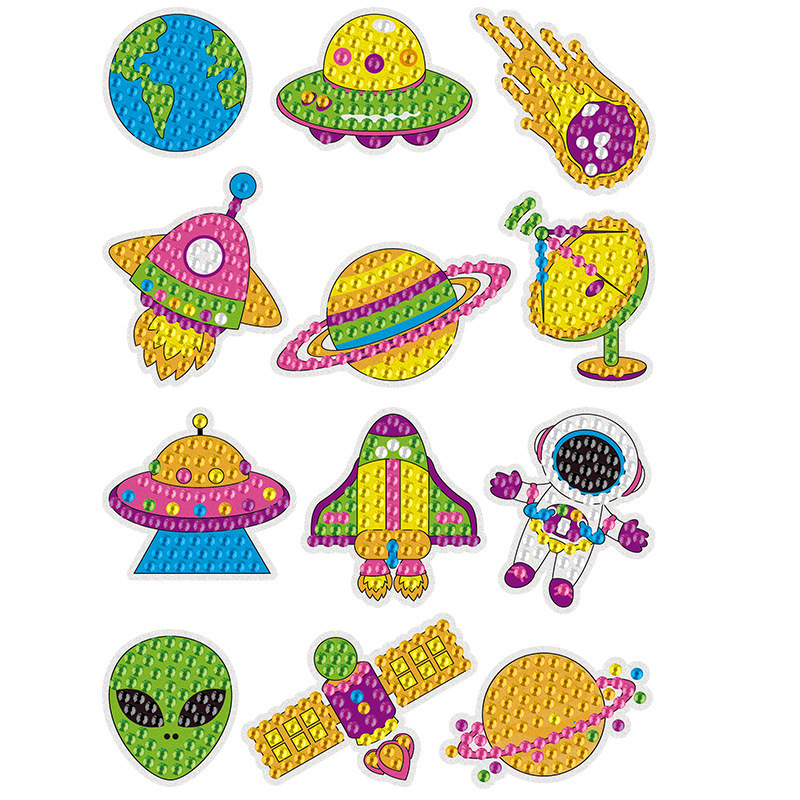 DIY Kids Cartoon Diamond Painting Stickers