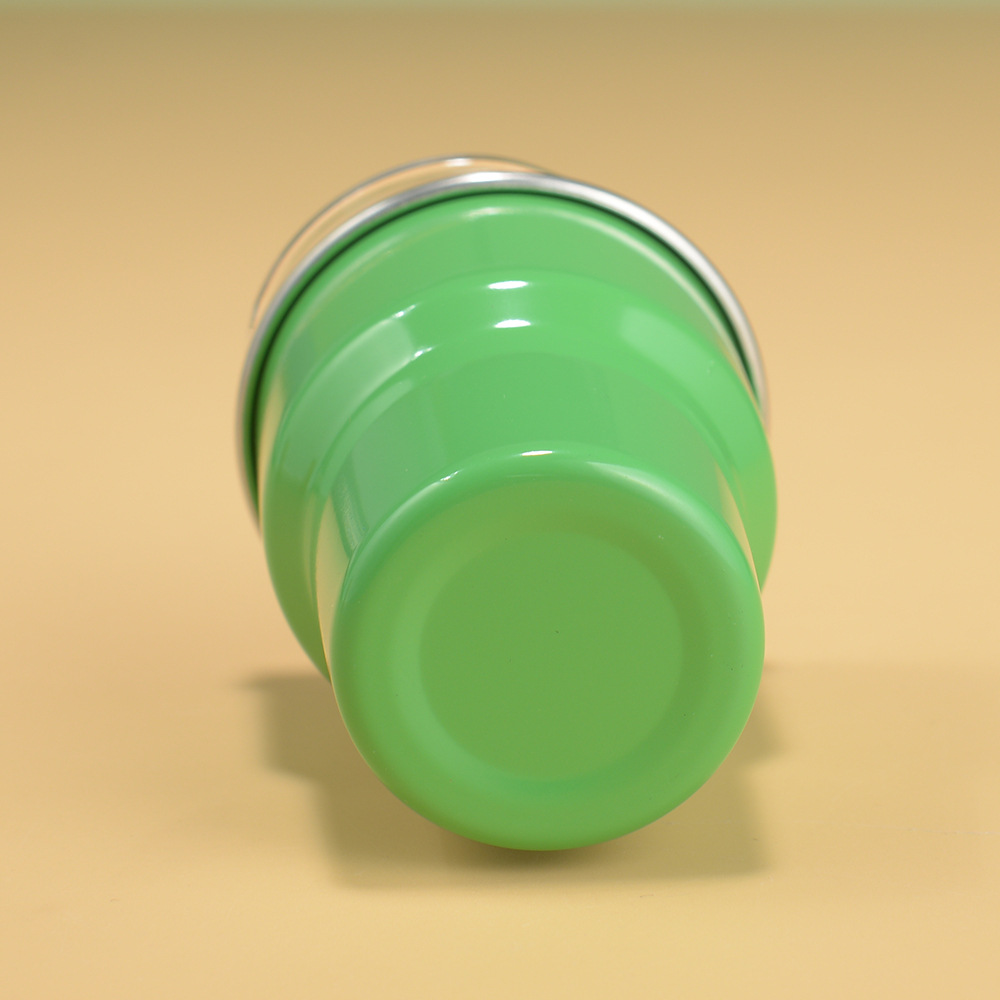 💖Cute 3oz Mini Stainless Steel Car Cups With Straw and Lid