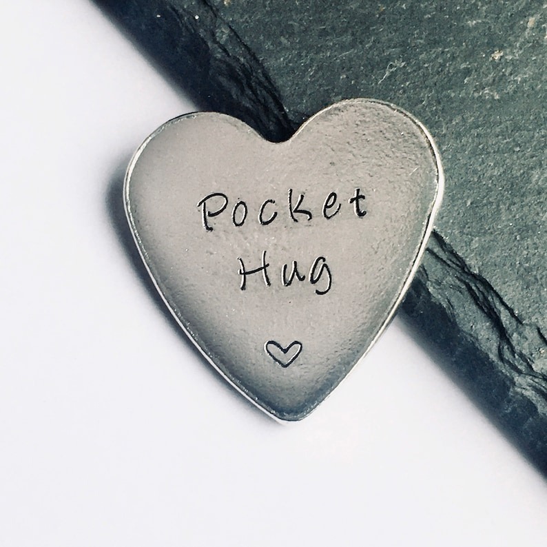 💕Handmade Heart Pocket Hug Token