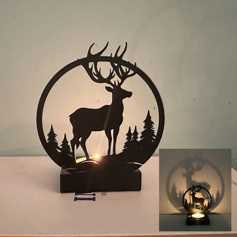 🦌Reindeer Tealight Candle Holder