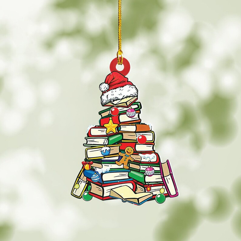 🔥Hot Sale 50% OFF-Book Christmas Tree Ornament🎄